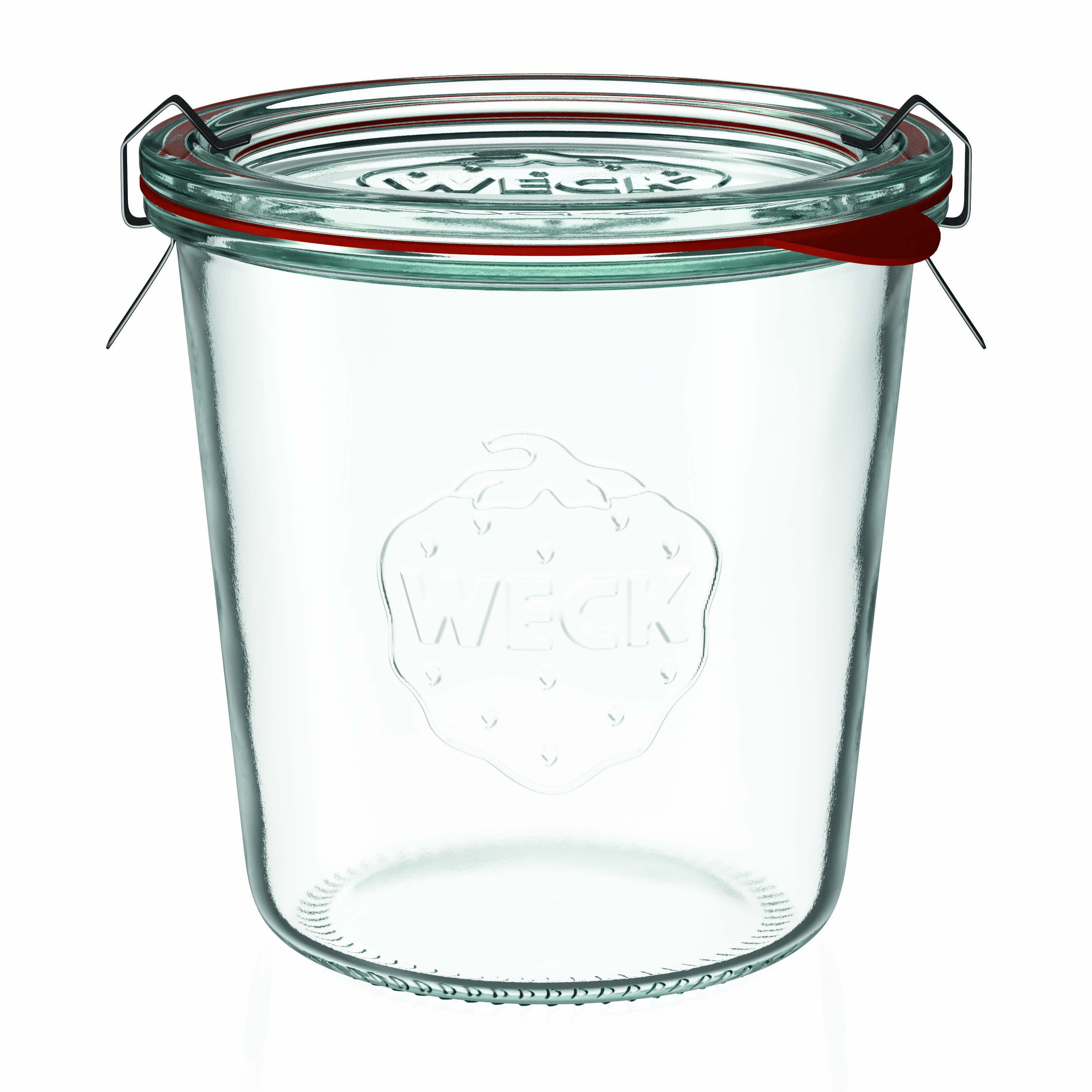 580 ml WECK staklenka za okretanje, otvor: okrugli rub