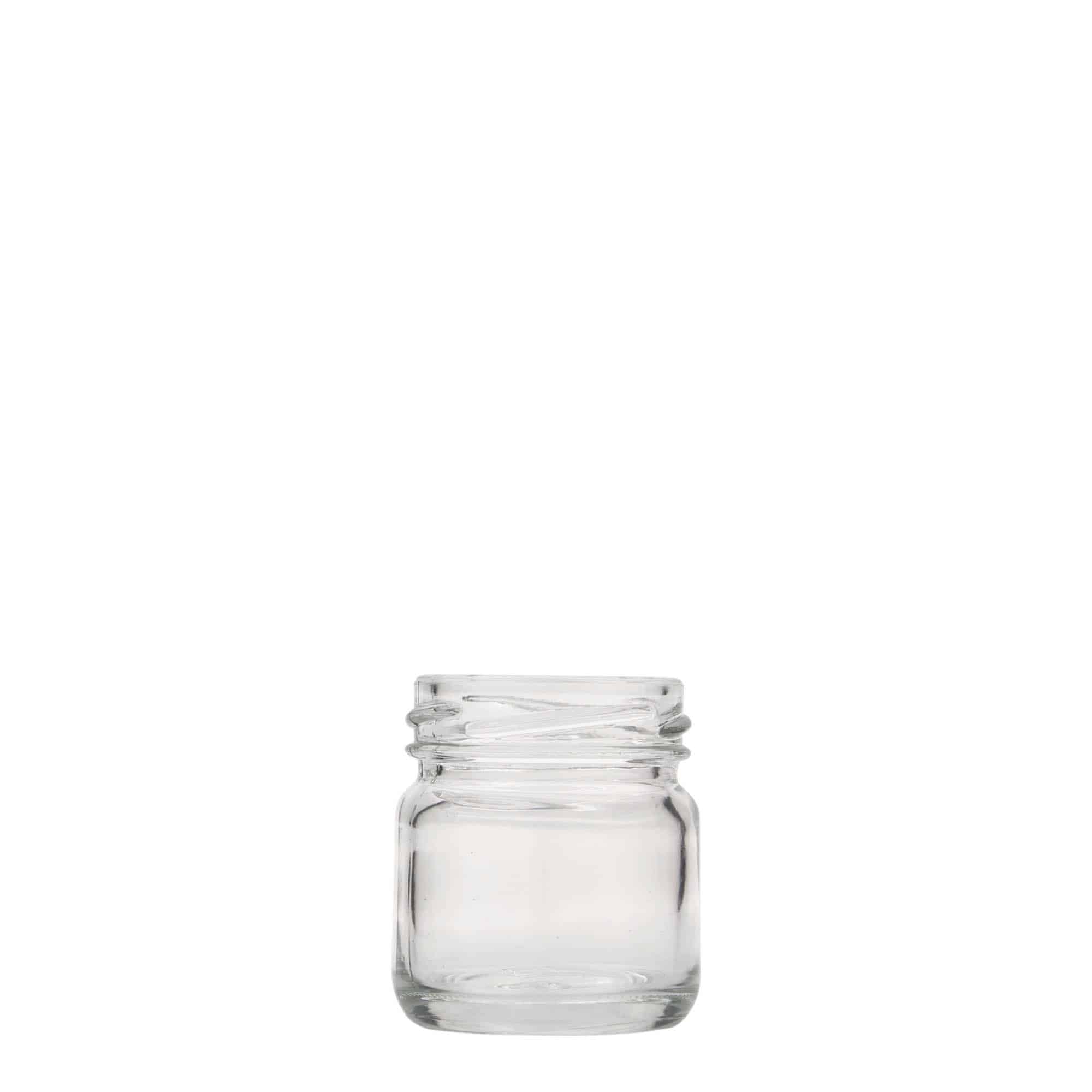 Okrugla staklenka 40 ml, otvor: Twist off (TO 43) Okrugla staklenka 40 ml, otvor: Twist off (TO 43)