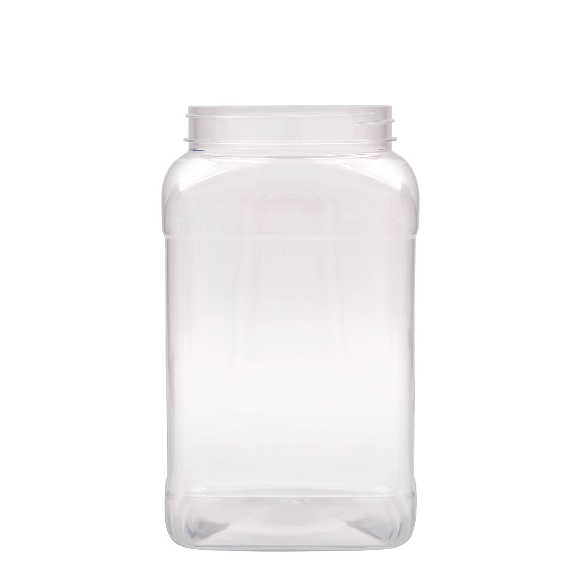 PET posudica 3000 ml 'Dana', kvadratna, plastika, otvor: 110/400 PET posudica 3000 ml 'Dana', kvadratna, plastika, otvor: 110/400