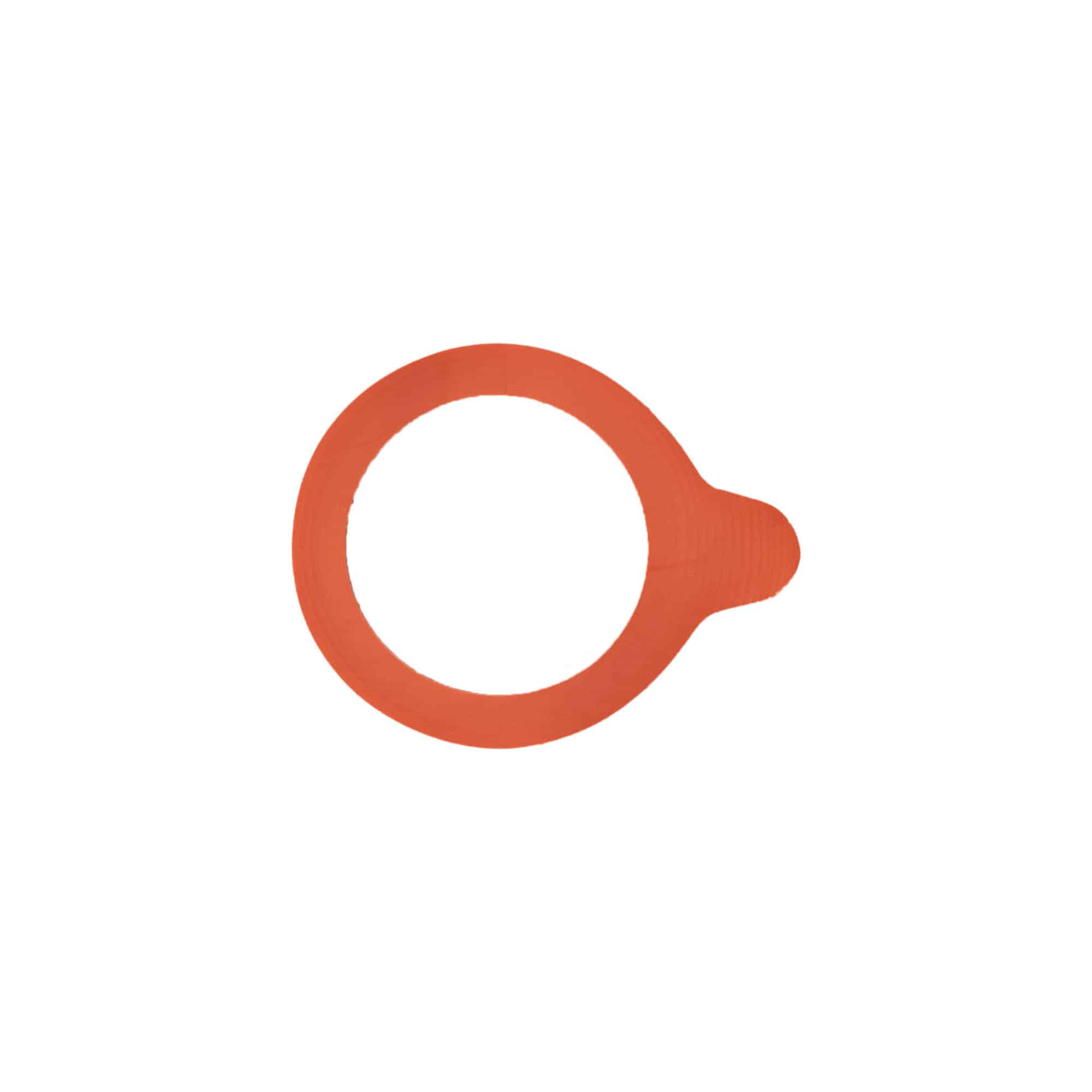 WECK-prsten za konzerviranje RR40, crveni, otvor: okrugli rub
