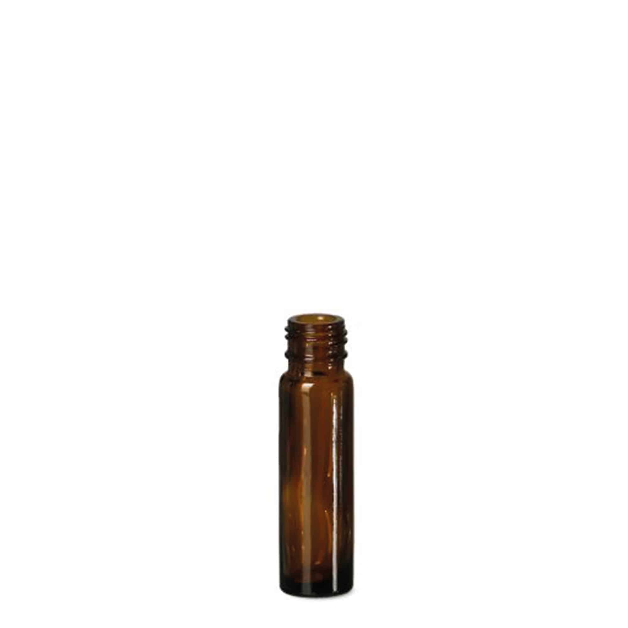 10 ml roll-on bočica, staklena, smeđa, otvor: navojni zatvarač 10 ml roll-on bočica, staklena, smeđa, otvor: navojni zatvarač