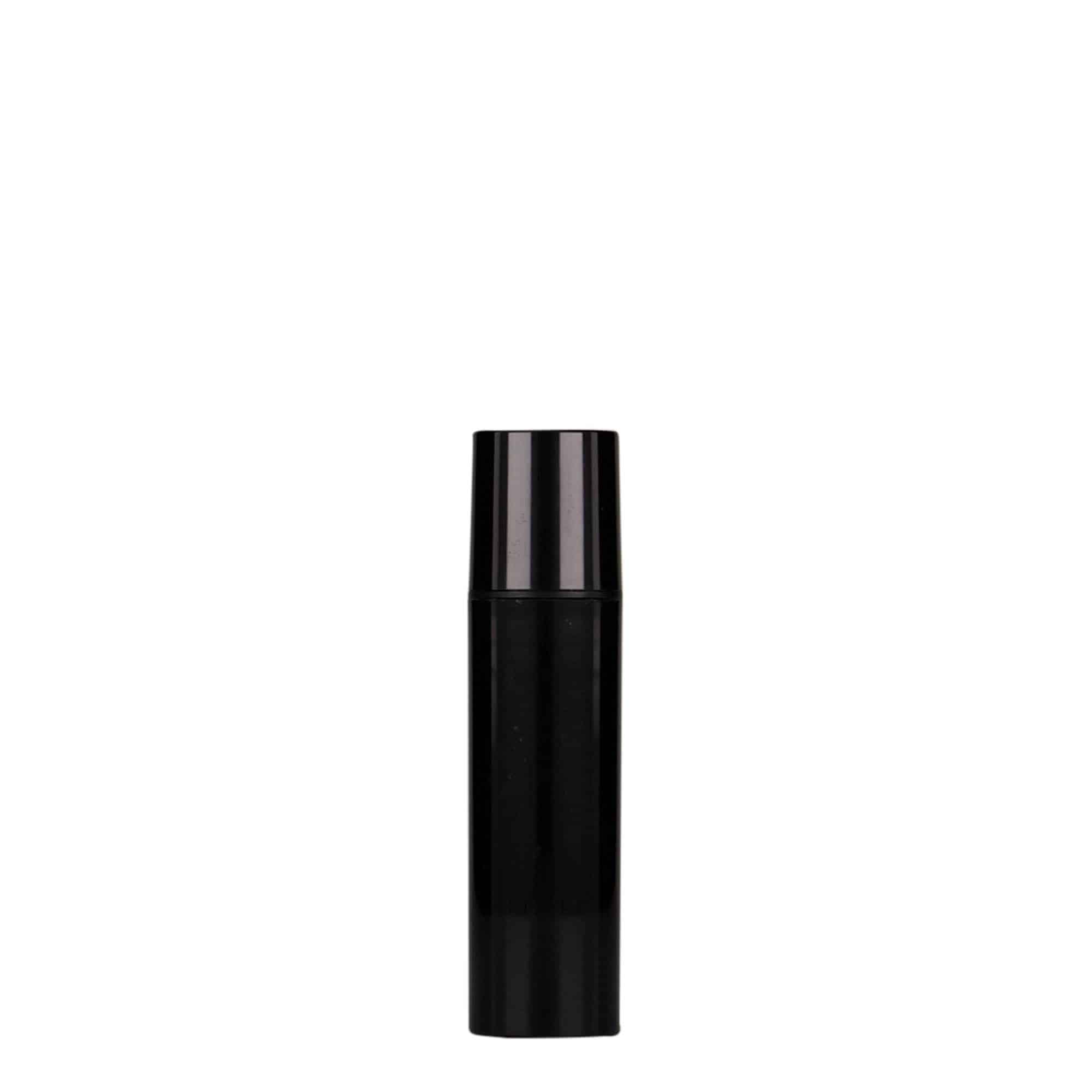 10 ml Airless dozirnik 'Nano', PP-plastika, crna