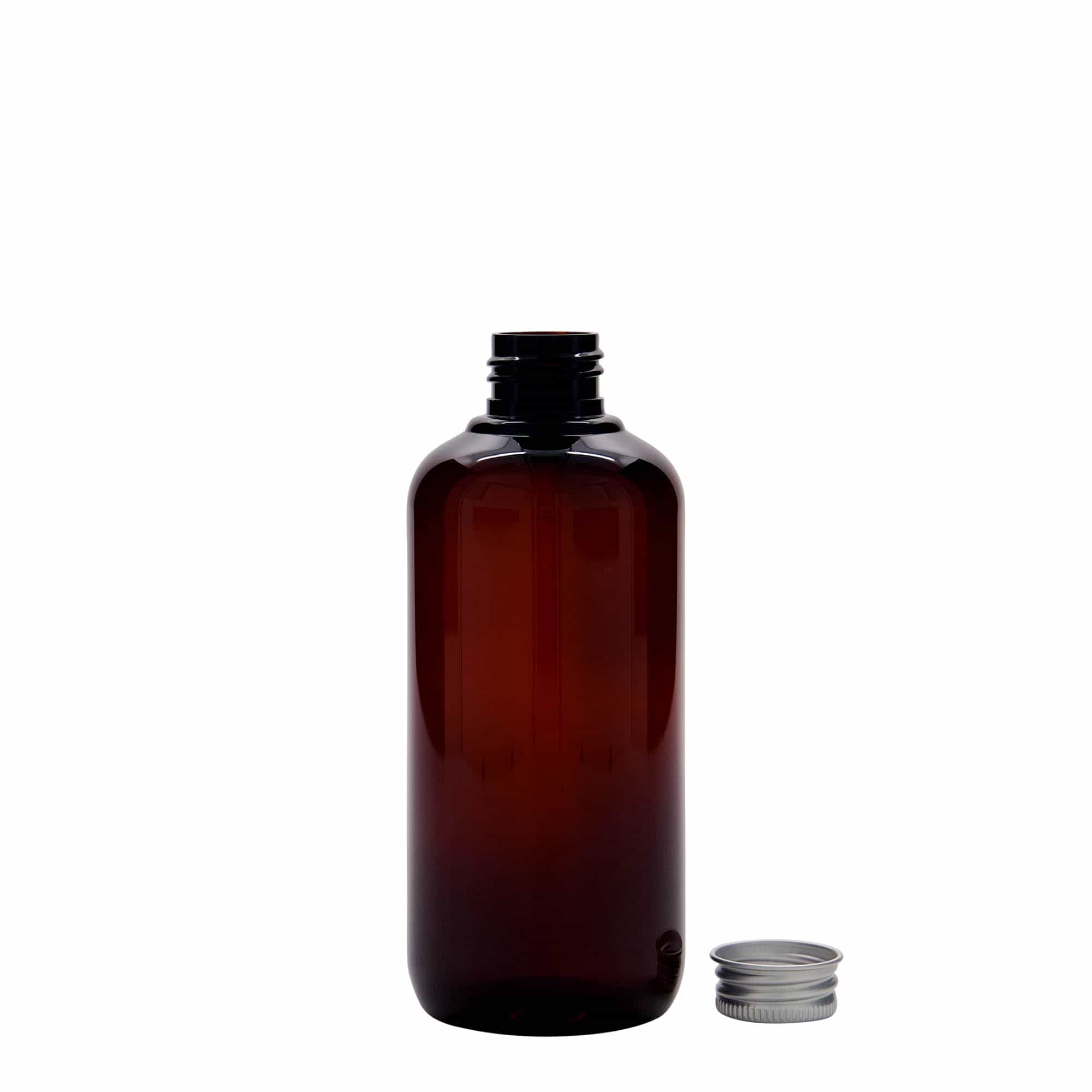 Reciklirana plastična boca 250 ml 'Victor's Best', PCR, smeđa, otvor: GPI 24/410