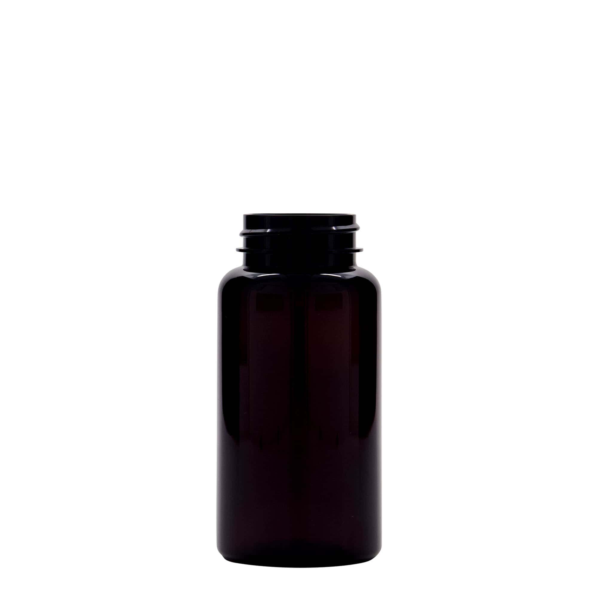 PET bočica za pakiranje 150 ml, plastika, smeđa, otvor: GPI 38/400 PET bočica za pakiranje 150 ml, plastika, smeđa, otvor: GPI 38/400