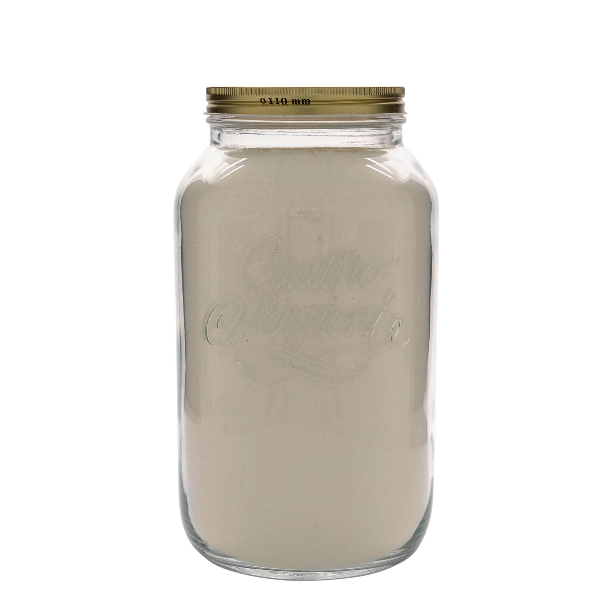 3.800 ml staklena posuda 'Quattro Stagioni', otvor: navojni zatvarač