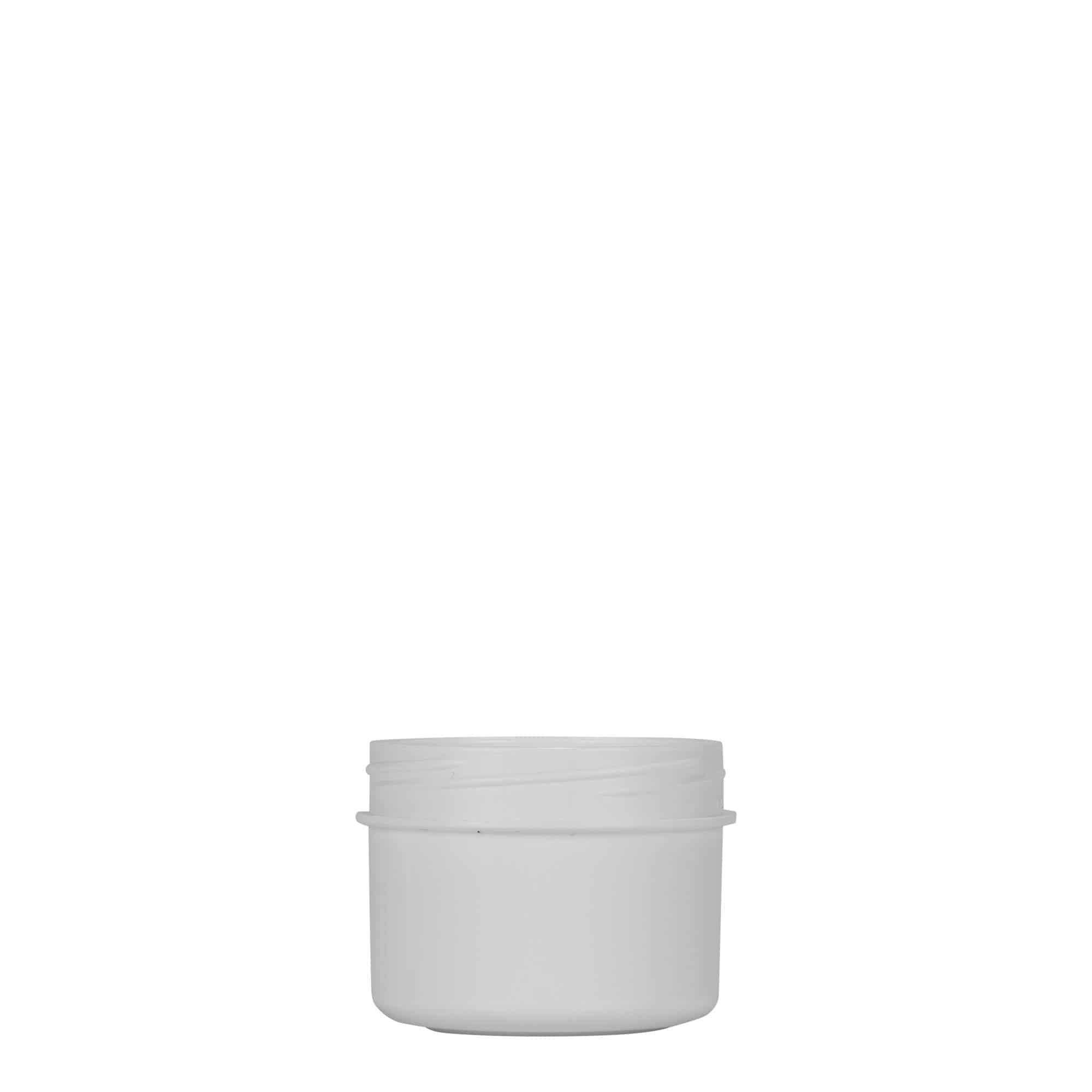 Plastična posudica 35 ml 'White Line', PP, bijela, otvor: navojni čep Plastična posudica 35 ml 'White Line', PP, bijela, otvor: navojni čep