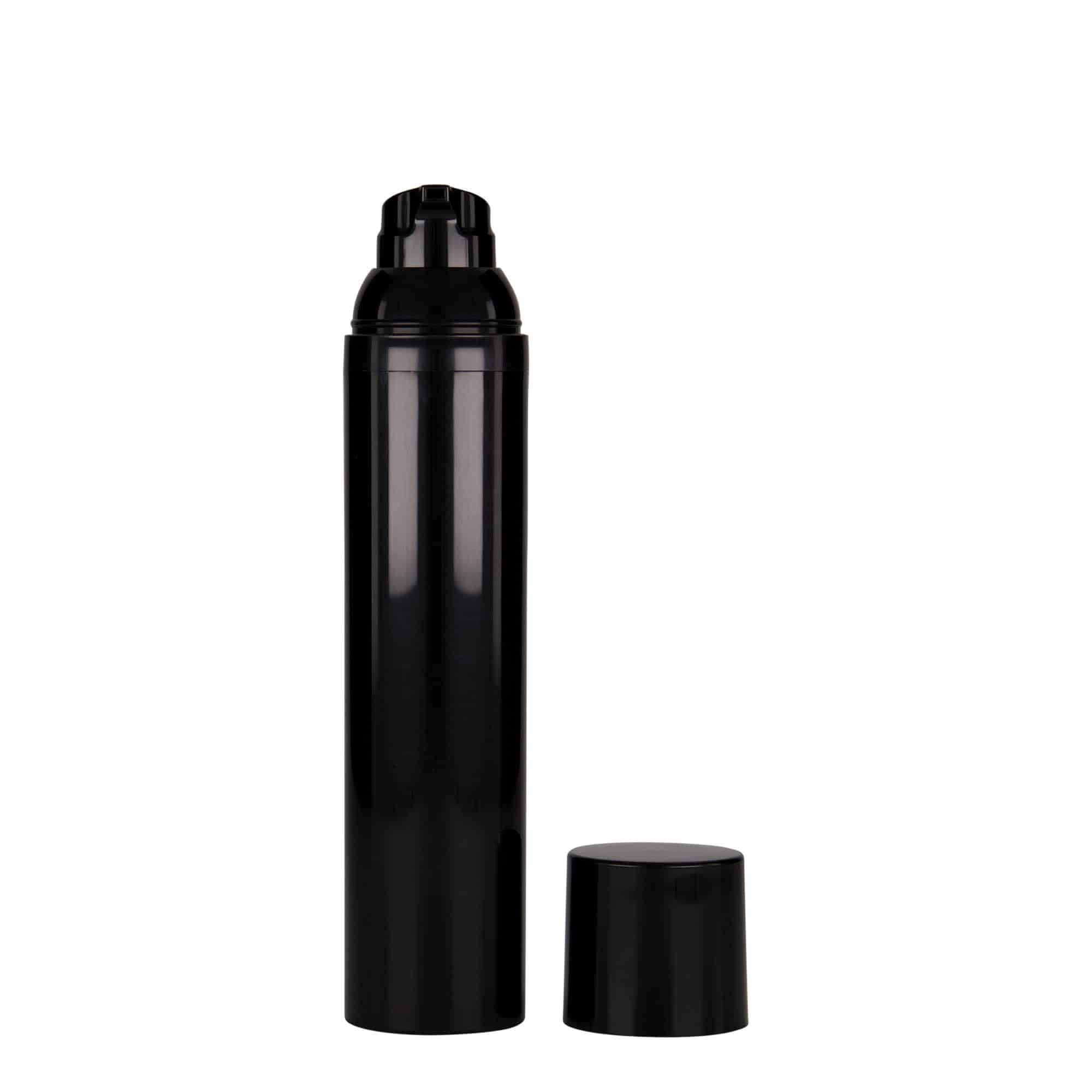 100 ml Airless dozirnik 'Mezzo', PP-plastika, crni
