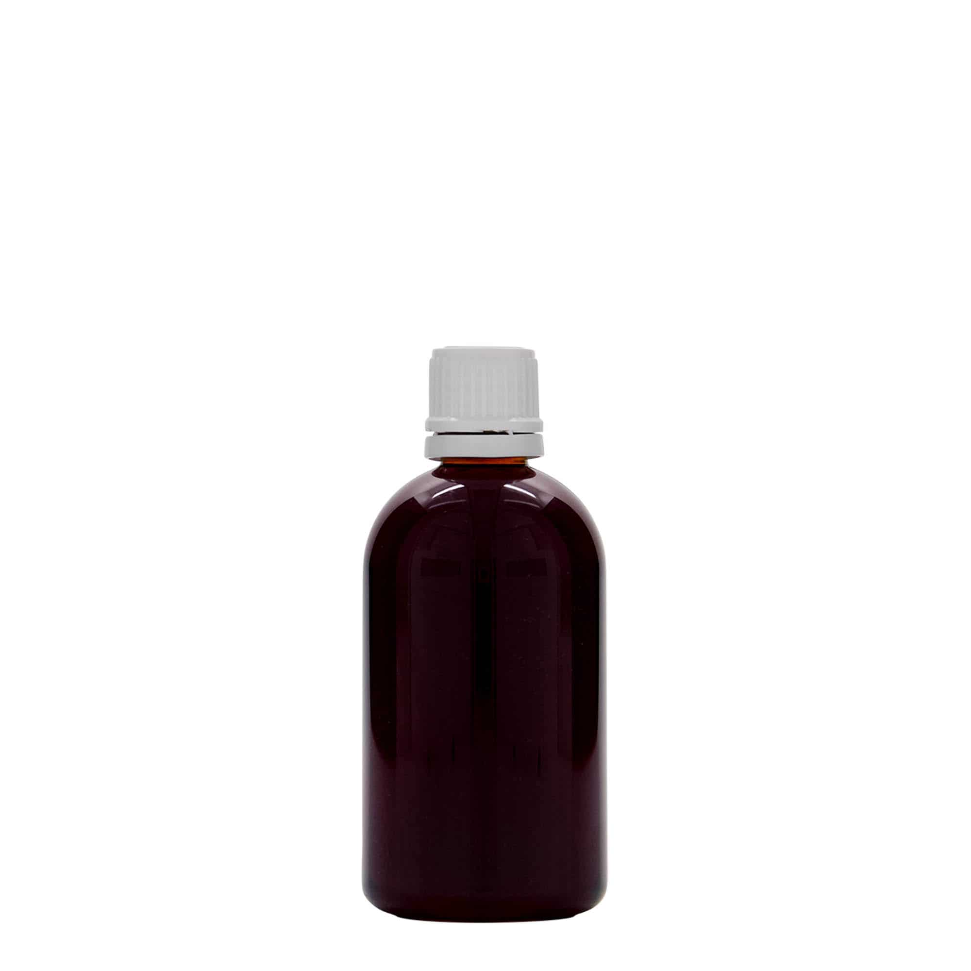 100 ml PET-medicinska bočica 'Easy Living', plastika, otvor: DIN 18