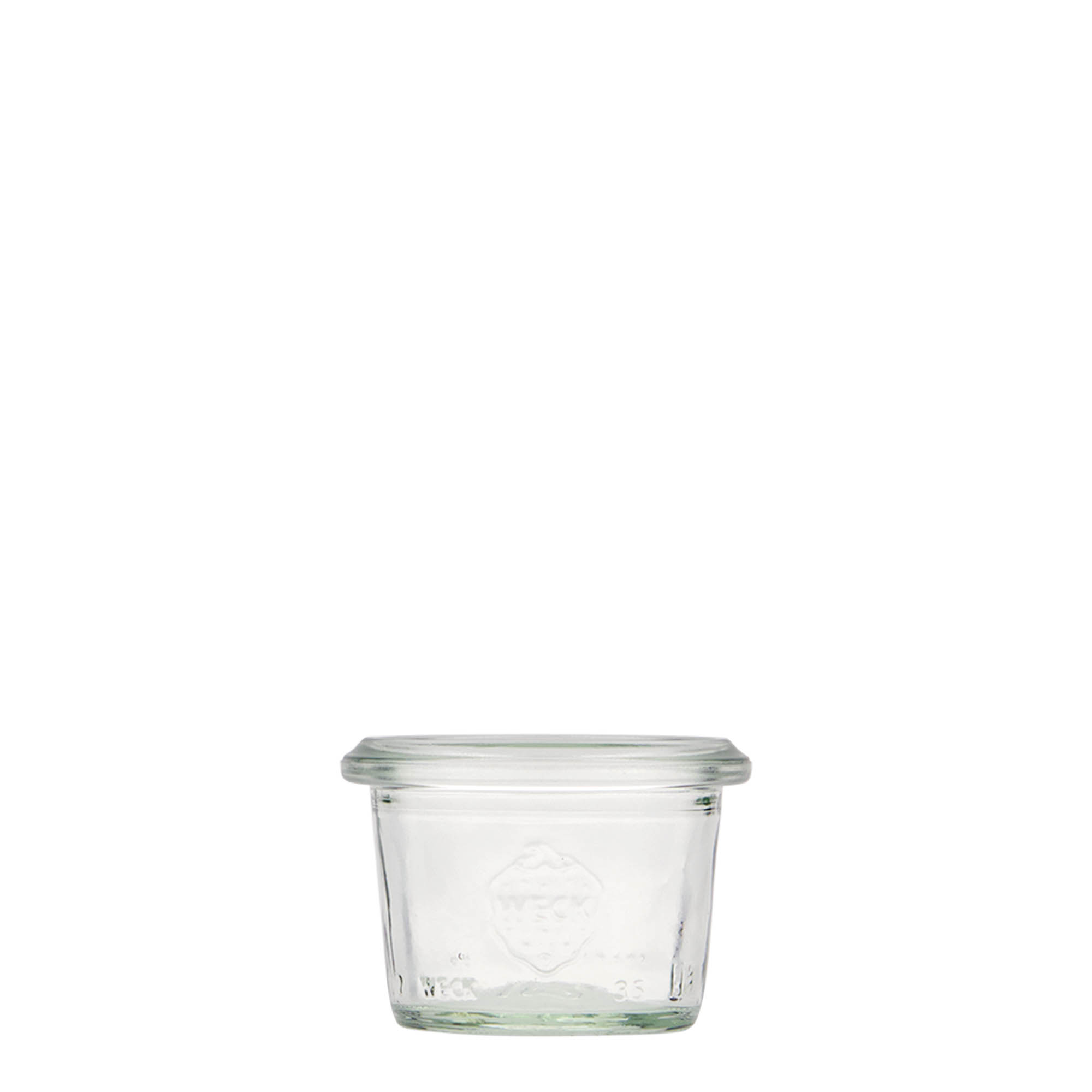 35 ml WECK-staklenka za okretanje, otvor: okrugli rub