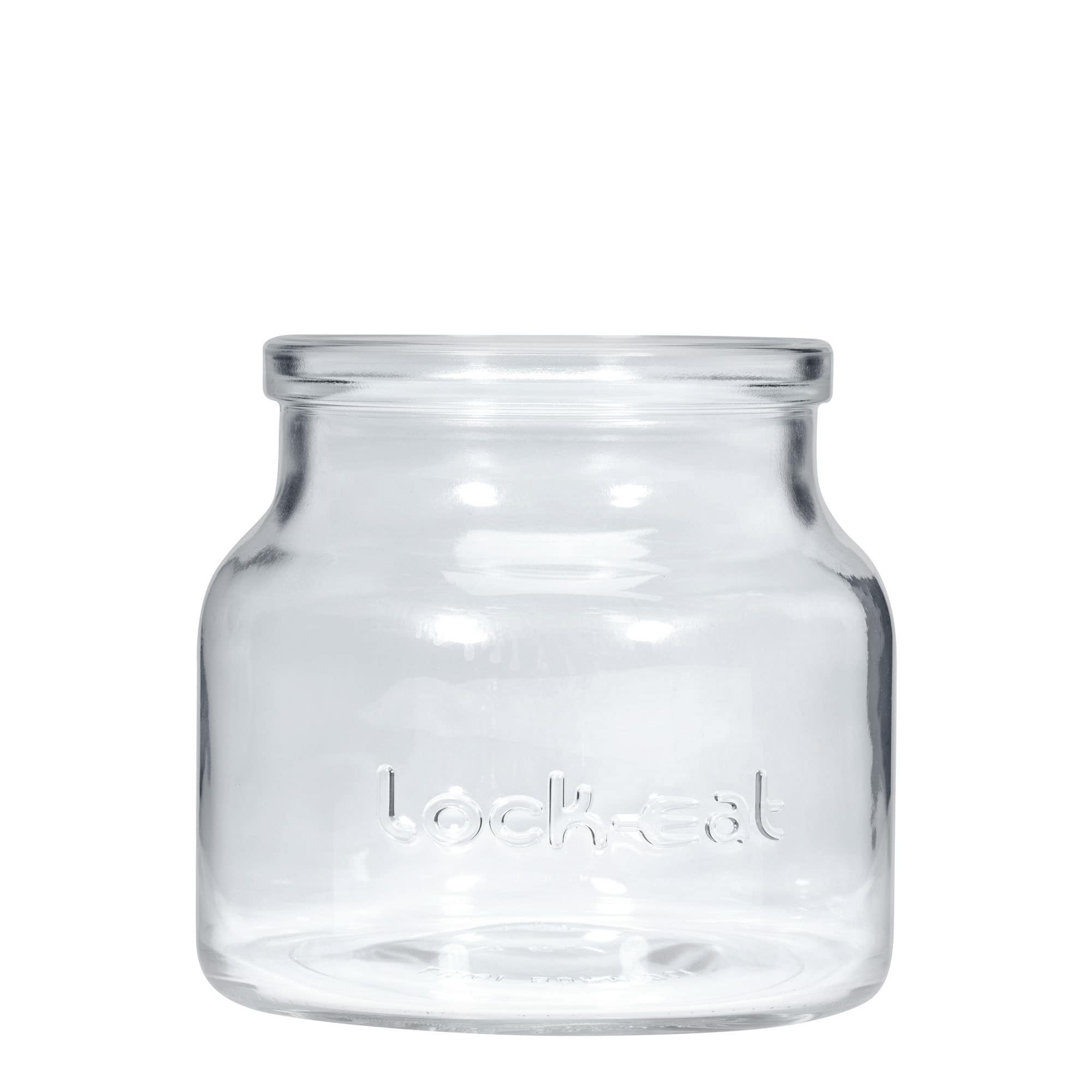 1.500 ml staklena tegla s metalnim zatvaračem 'Lock-Eat', otvor: metalni zatvarač s kopčom