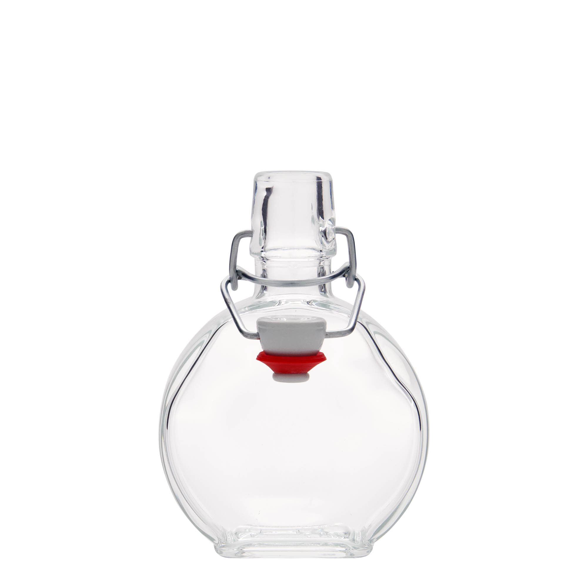 200 ml staklena boca 'Sensatione', pravokutna, grlo: zatvarač s kopčom 200 ml staklena boca 'Sensatione', pravokutna, grlo: zatvarač s kopčom