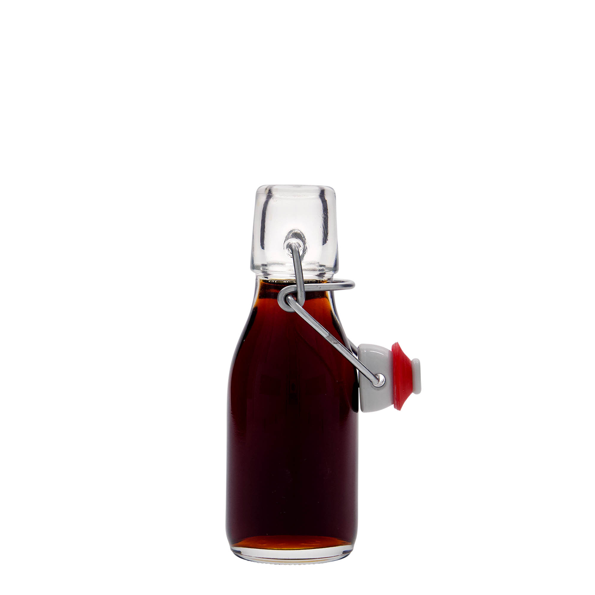 100 ml staklena boca 'Paul', grlo: zatvarač s kopčom 100 ml staklena boca 'Paul', grlo: zatvarač s kopčom