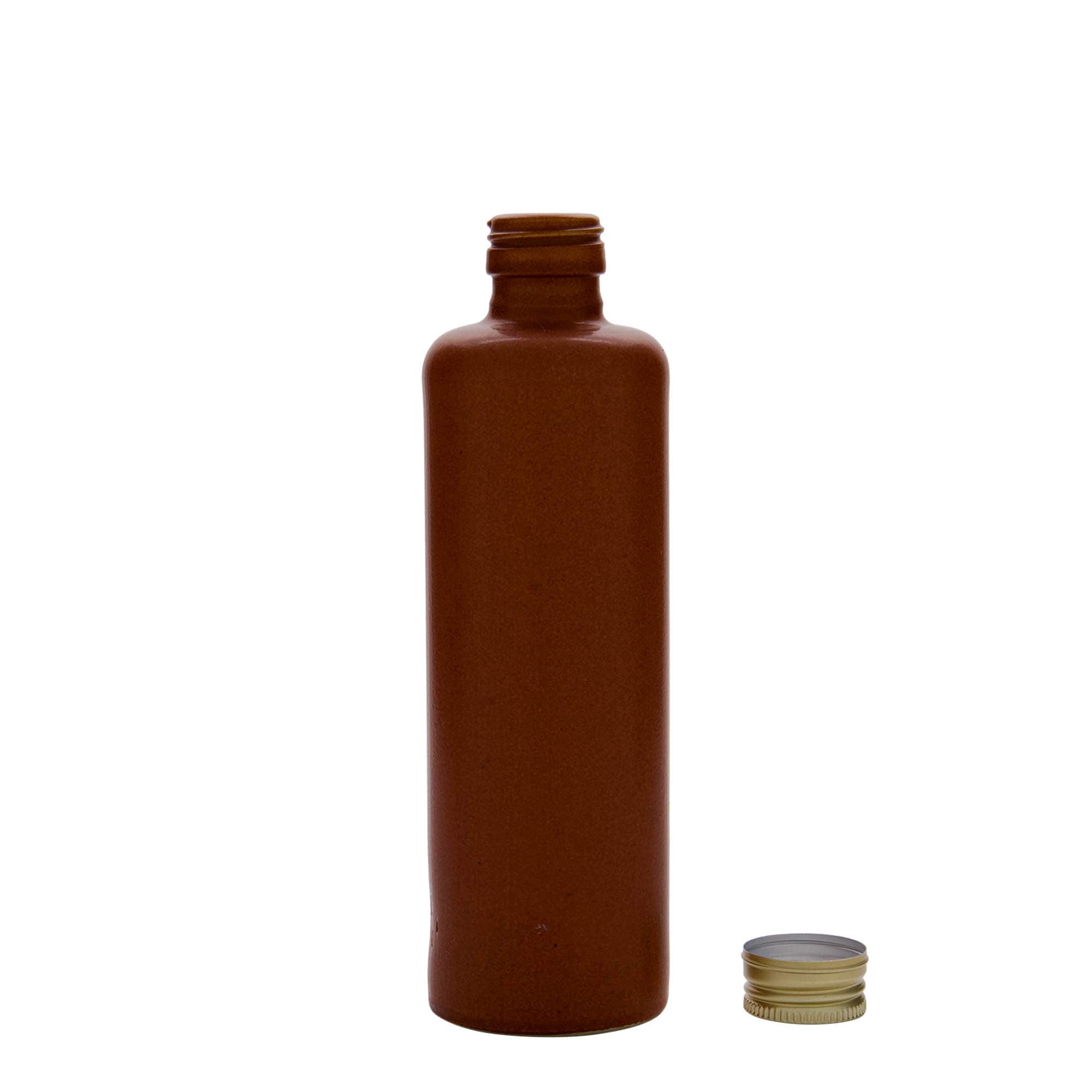 350 ml glineni vrč, kameno posuđe, crveno-smeđi, grlo: PP 31,5