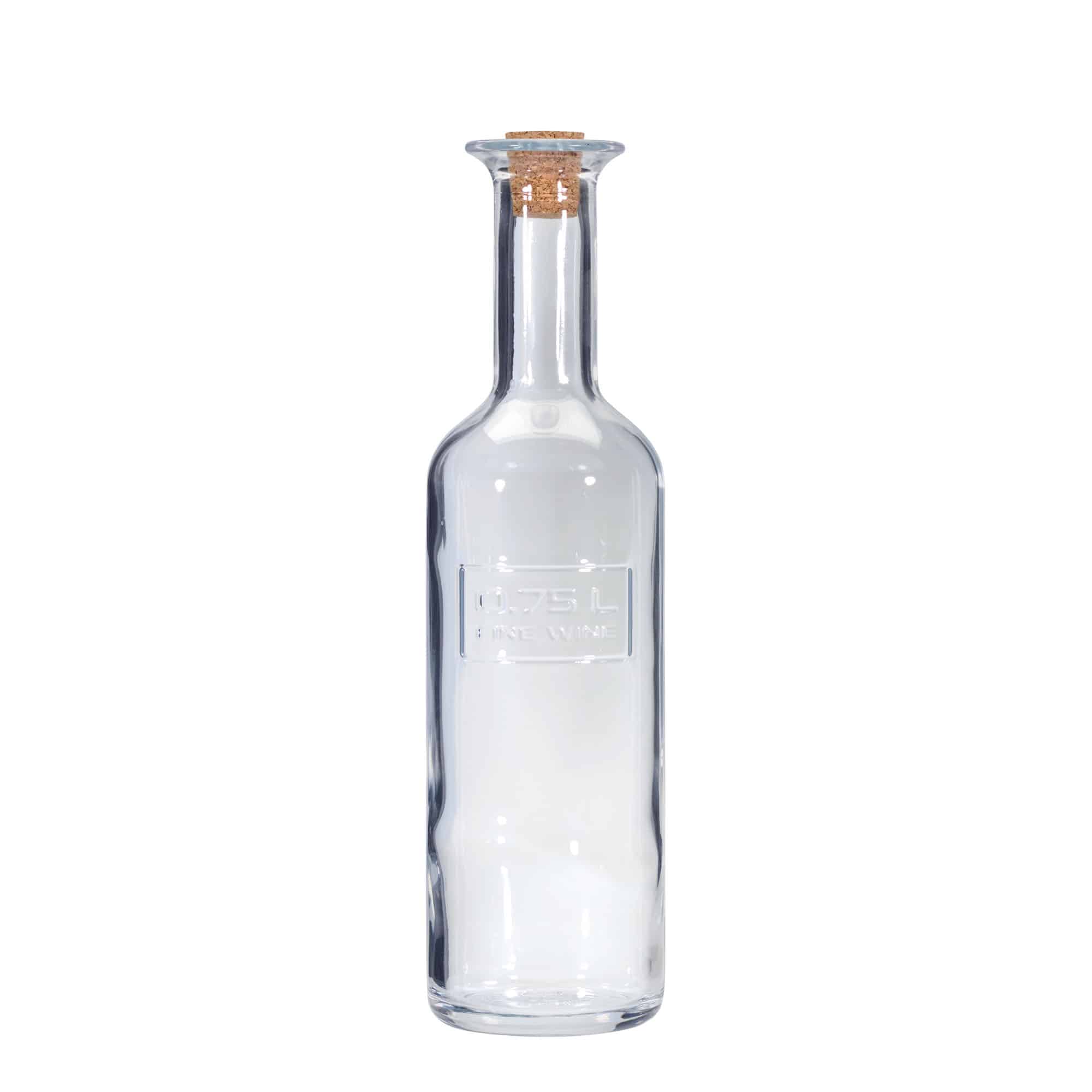 Staklena boca 750 ml 'Optima Fine Wine', otvor: pluteni čep