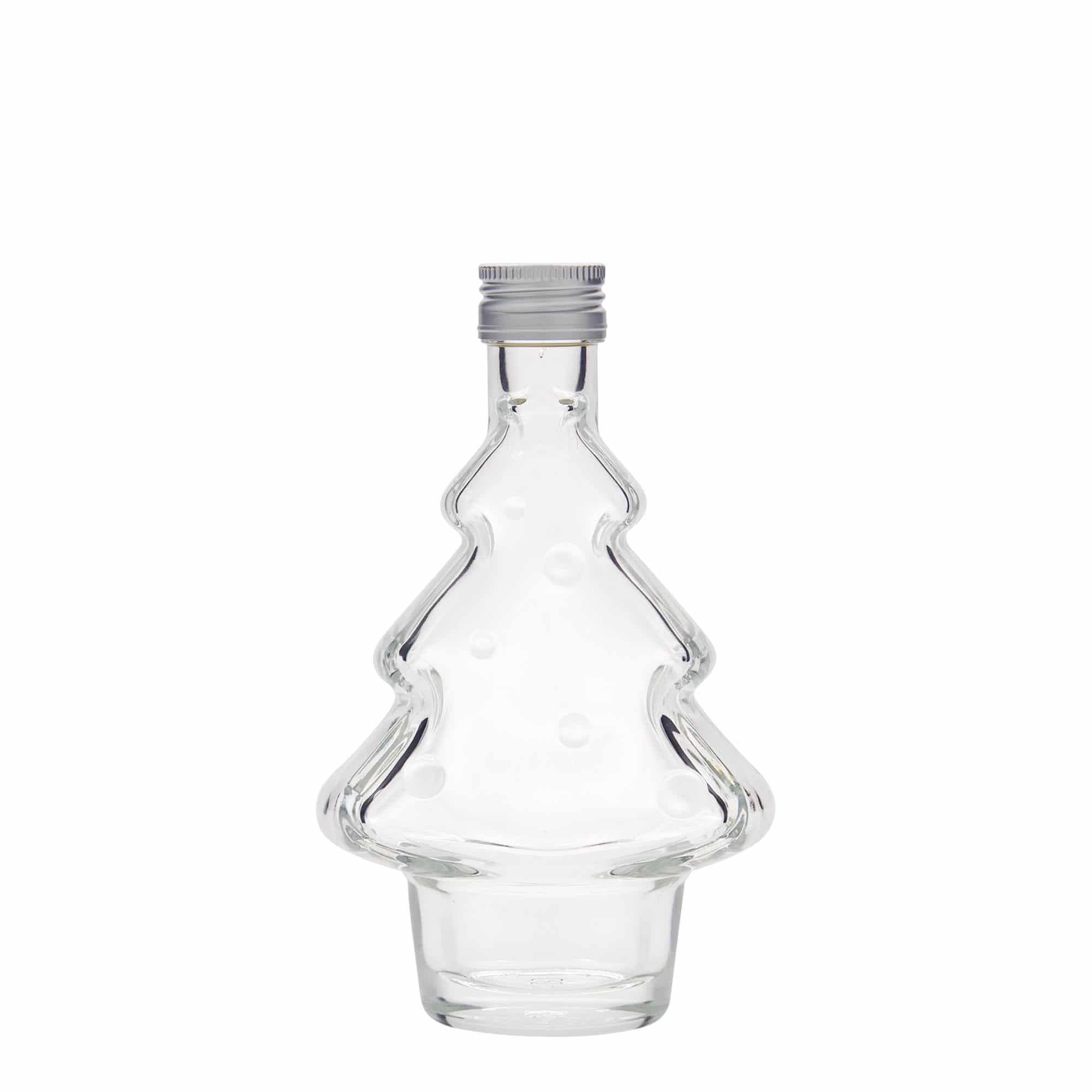 200 ml staklena boca 'Božićno drvce', grlo: PP 28