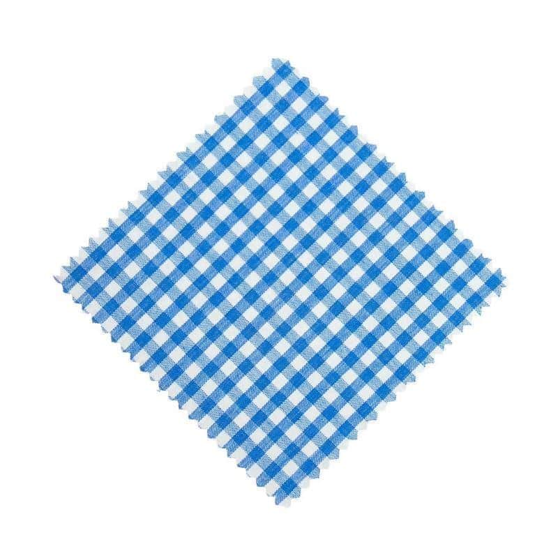 Krpice za zimnicu karirane 12x12, kvadratne, tekstil, petrolej, otvor: TO38-TO53 Krpice za zimnicu karirane 12x12, kvadratne, tekstil, petrolej, otvor: TO38-TO53