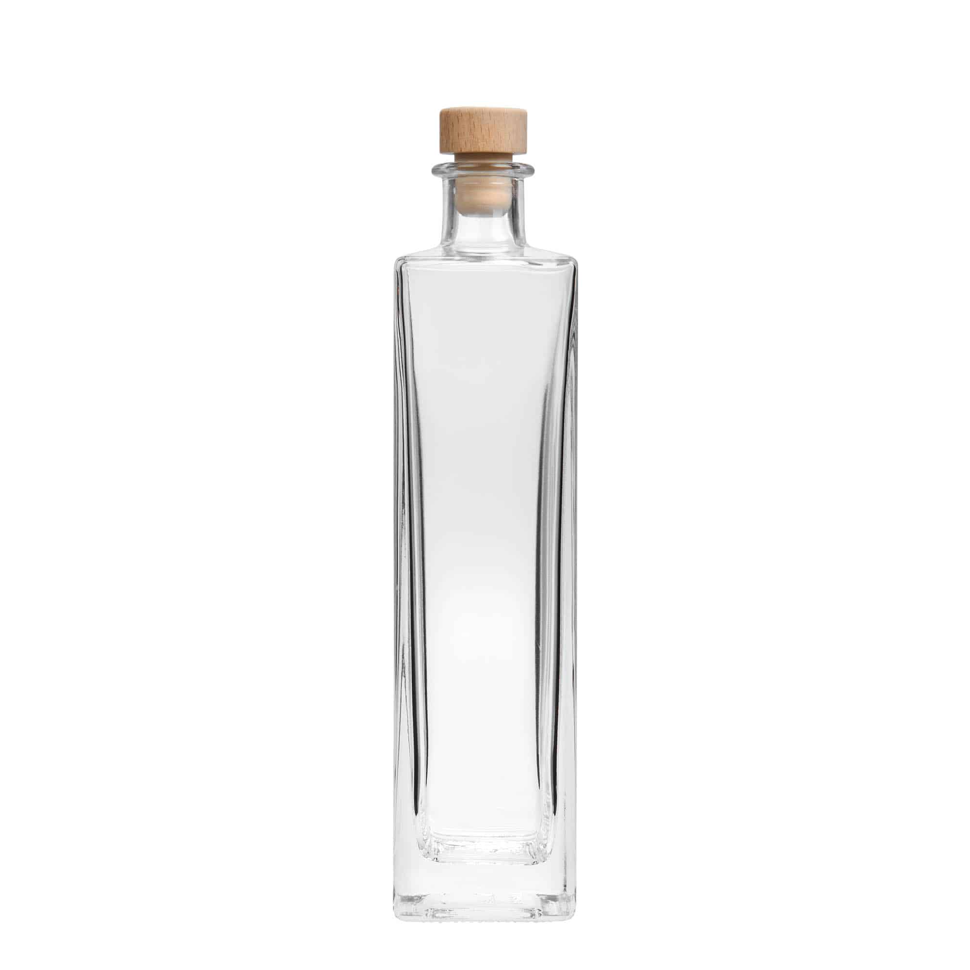 500 ml staklena boca 'Rafaello', četvrtasta, grlo: pluta