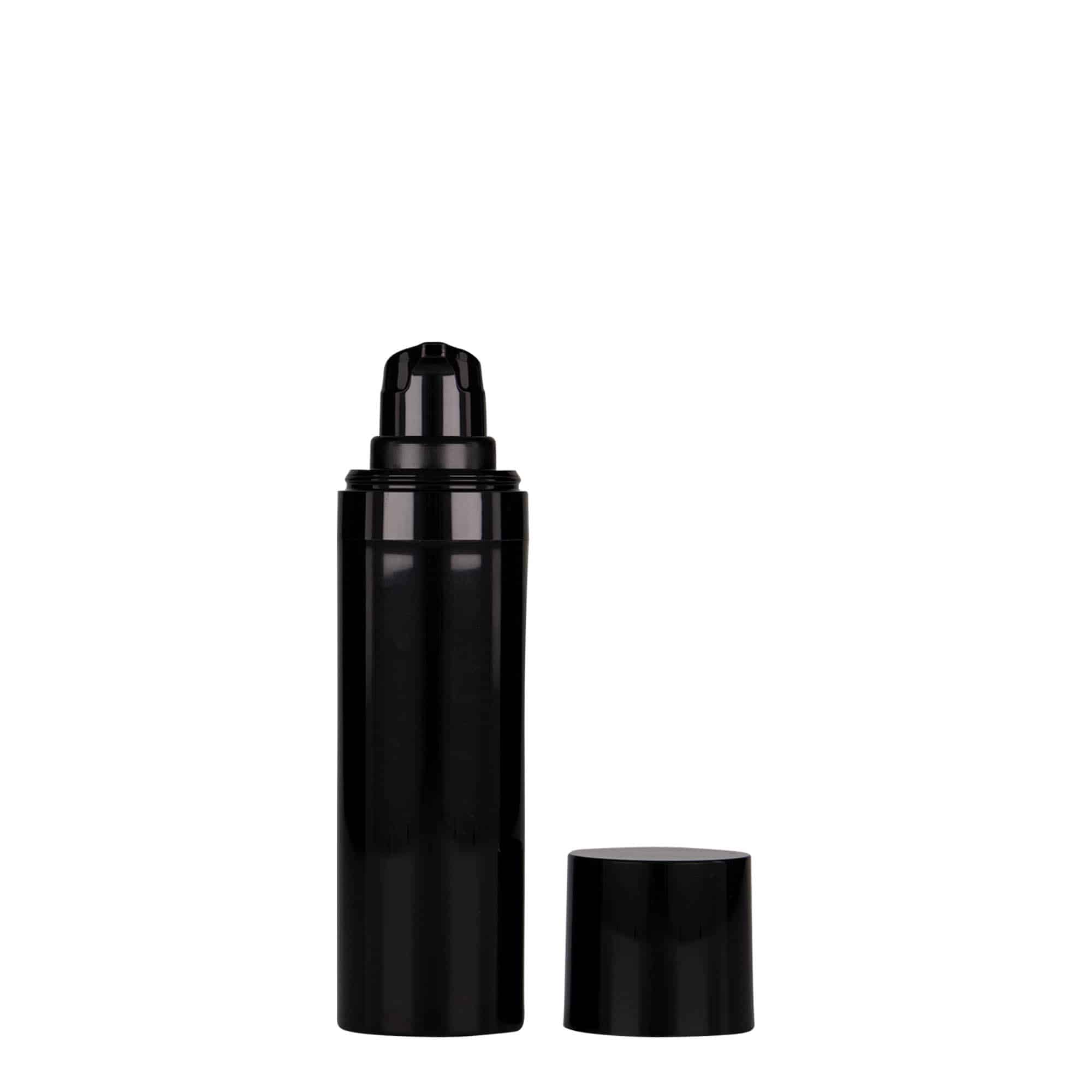 30 ml Airless dozirnik 'Micro', PP-plastika, crni