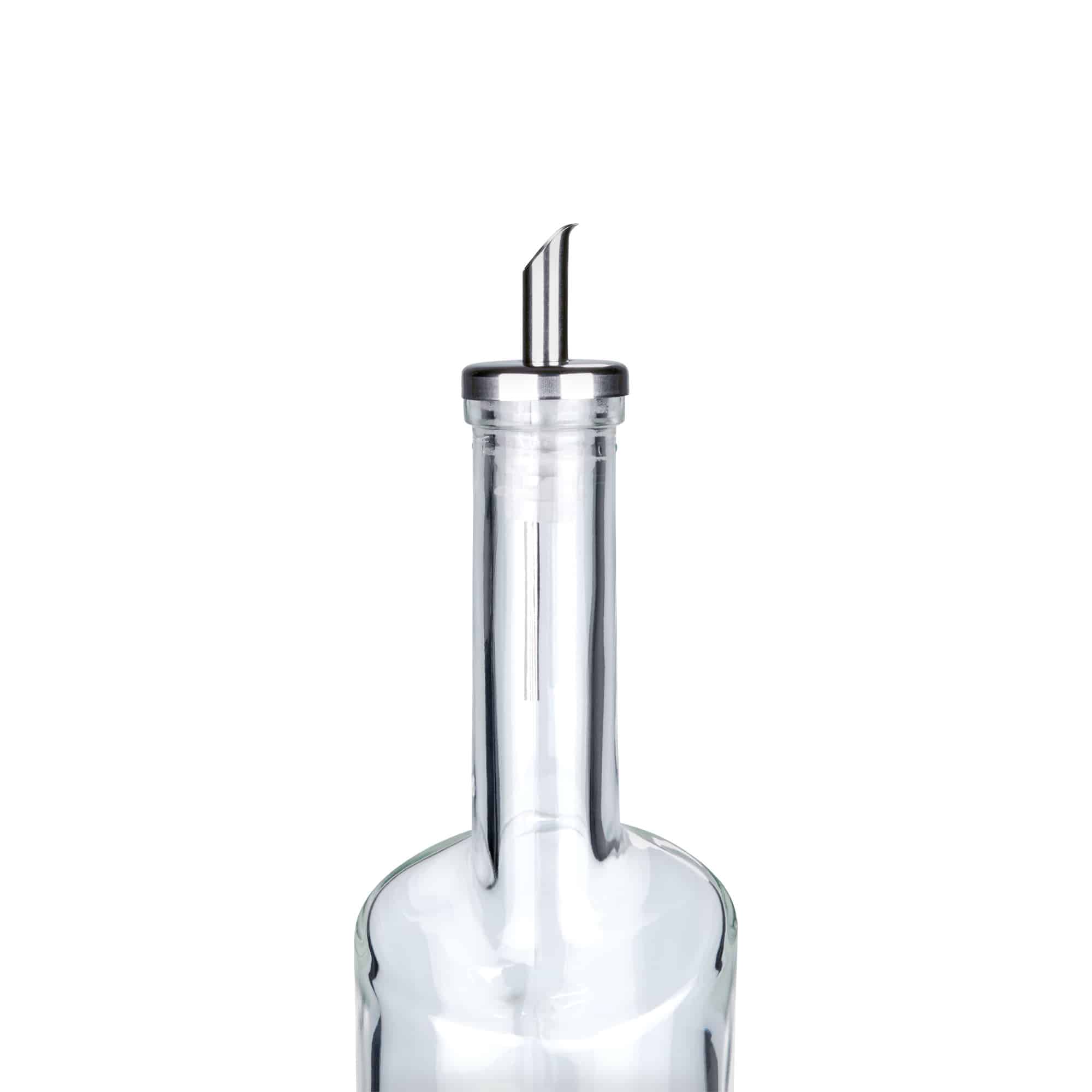 Inox izljev za ulje, nehrđajući čelik, srebrna