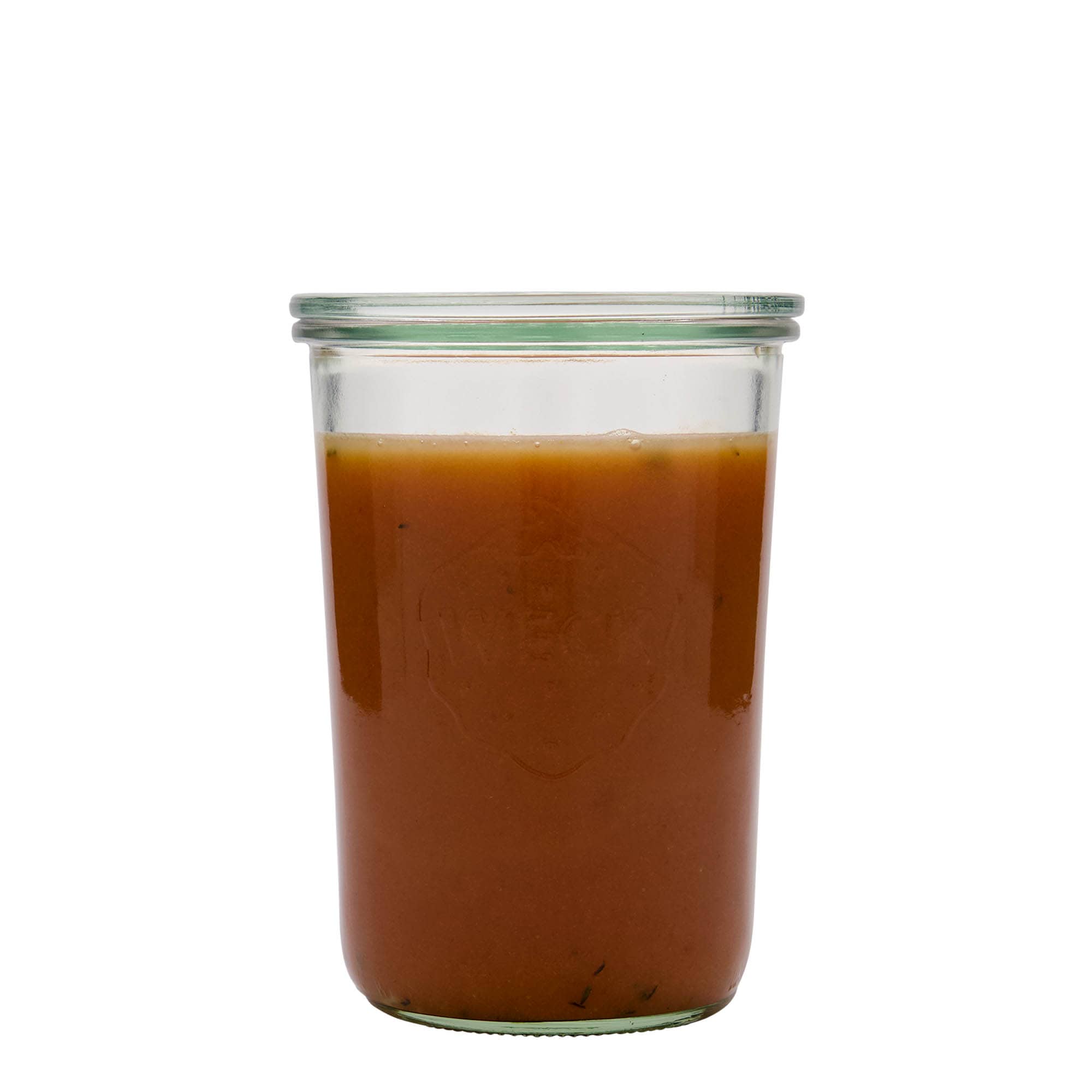 850 ml WECK staklenka za okretanje, grlo: okrugli rub