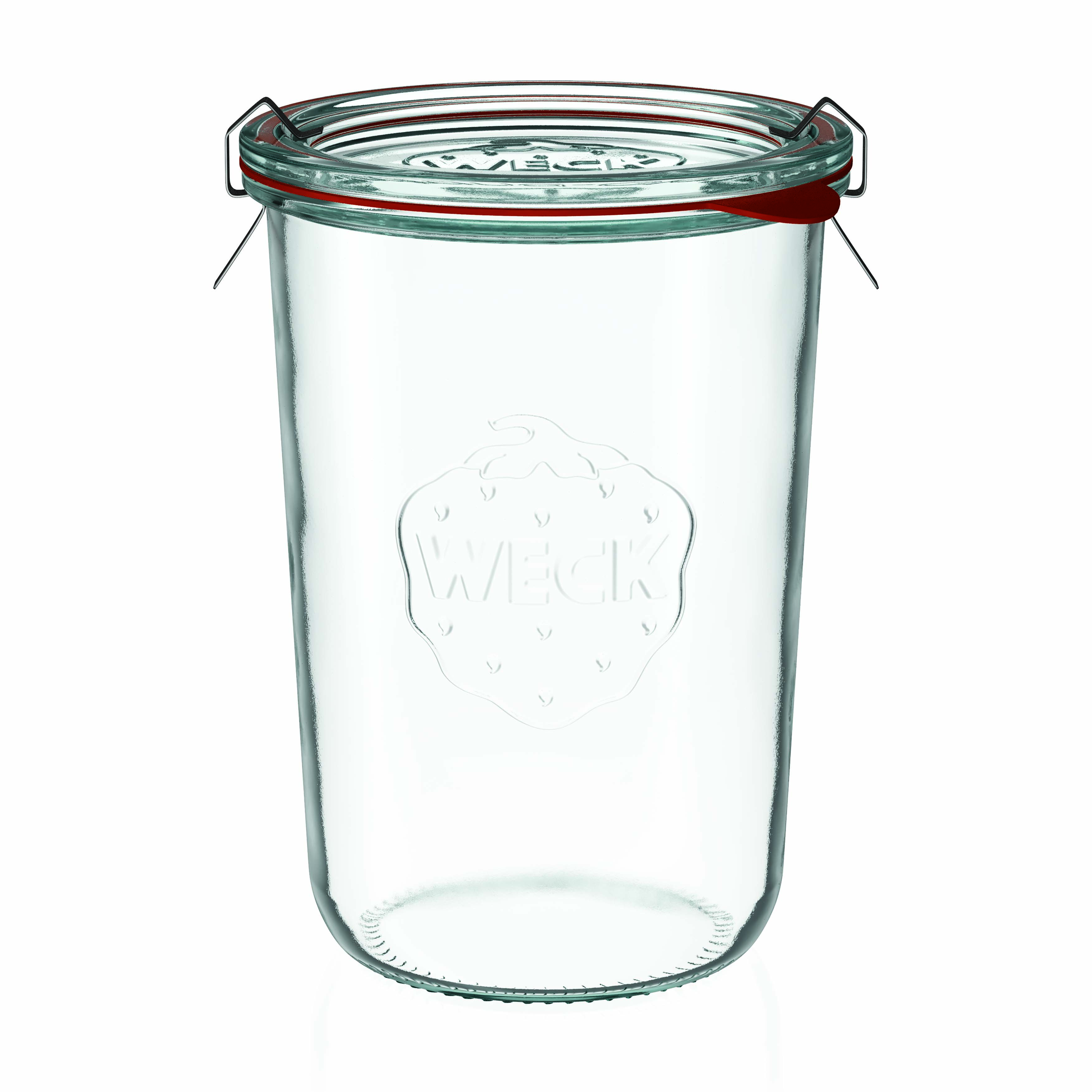 850 ml WECK staklenka za okretanje, grlo: okrugli rub