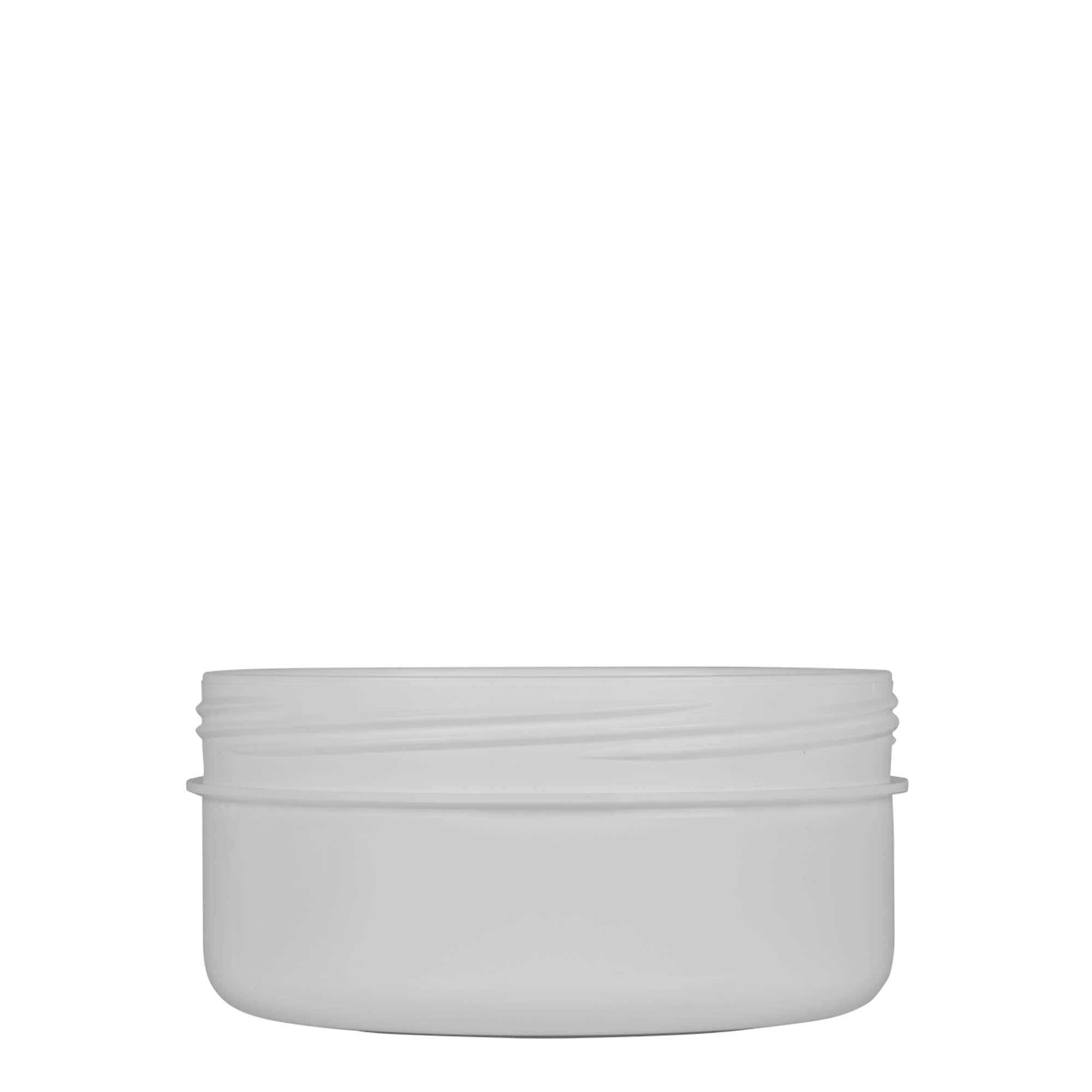 Plastična posudica 250 ml 'White Line', PP, bijela, otvor: navojni čep Plastična posudica 250 ml 'White Line', PP, bijela, otvor: navojni čep
