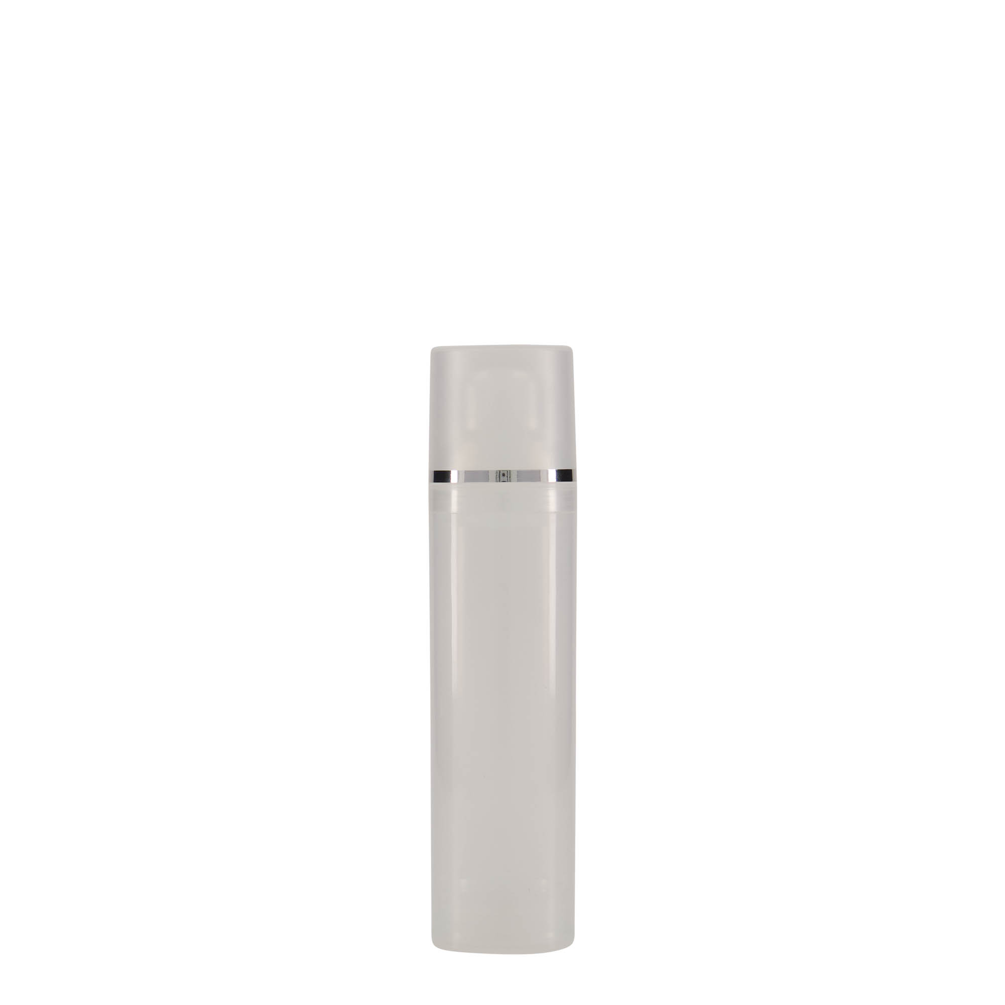 75 ml Airless dozirnik 'Mezzo', PP-plastika, prirodna boja