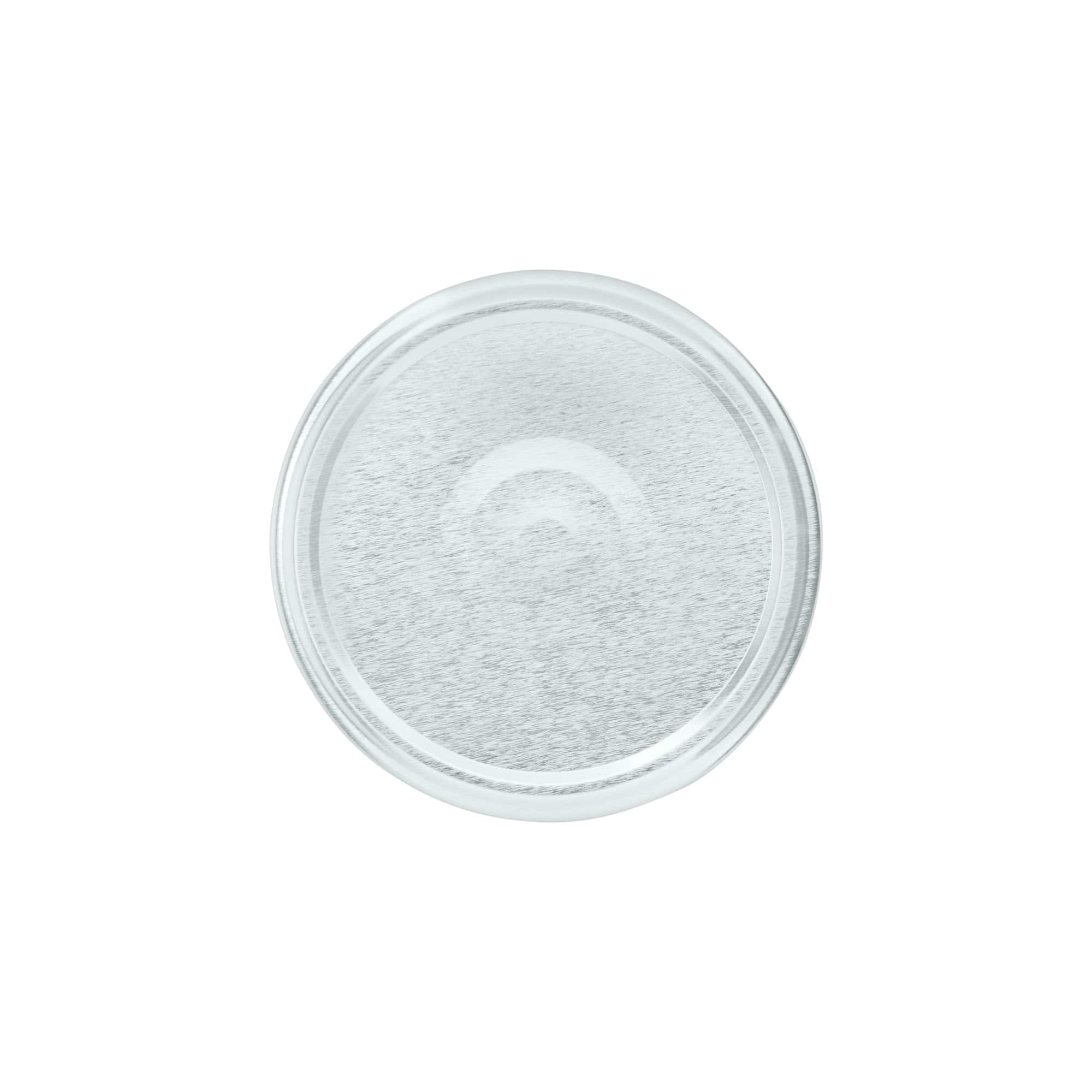 Twist-off poklopac, limena ploča, srebrna, za grlo: TO 82