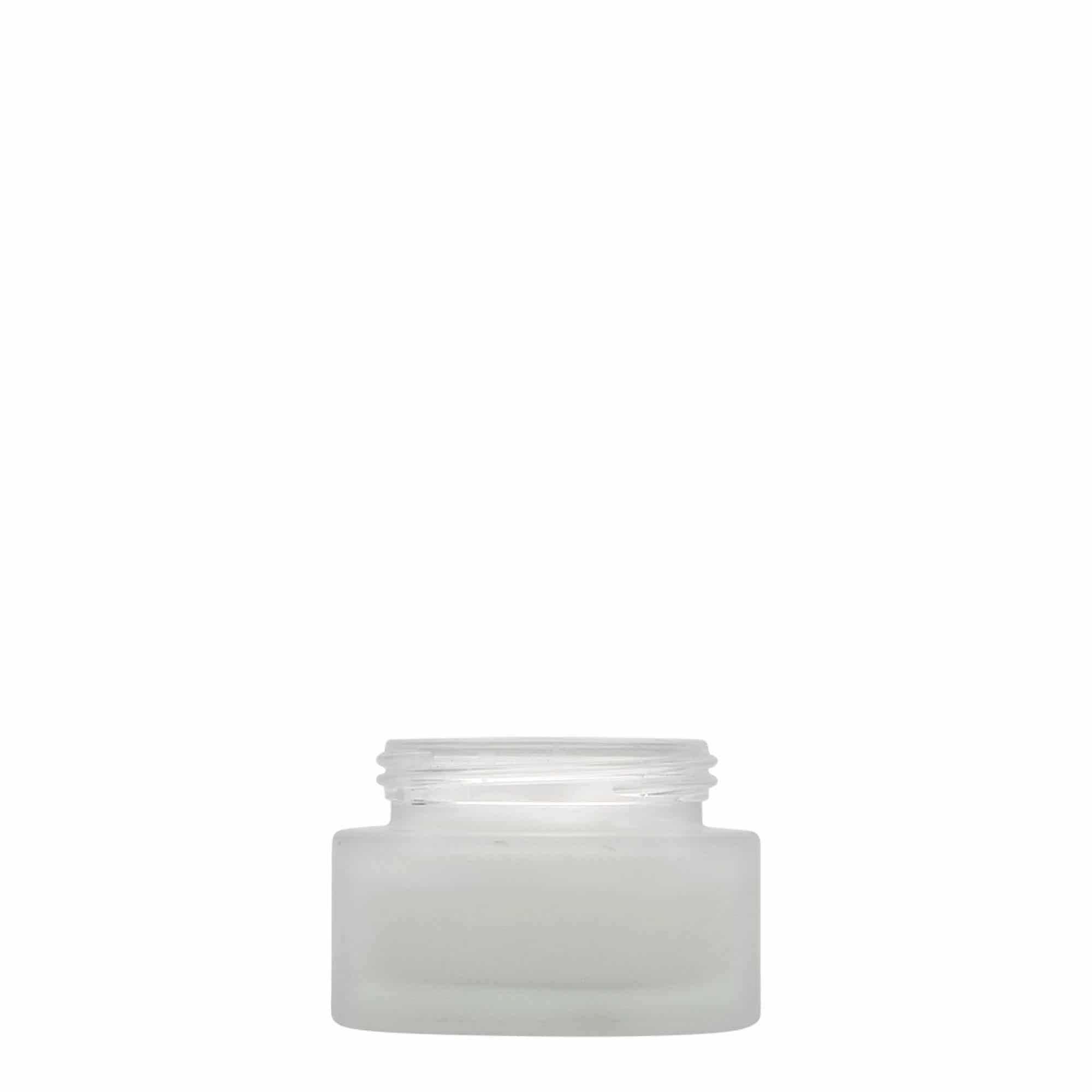 30 ml teglica 'Platin Edition', staklo, matirano, otvor: navojni poklopac