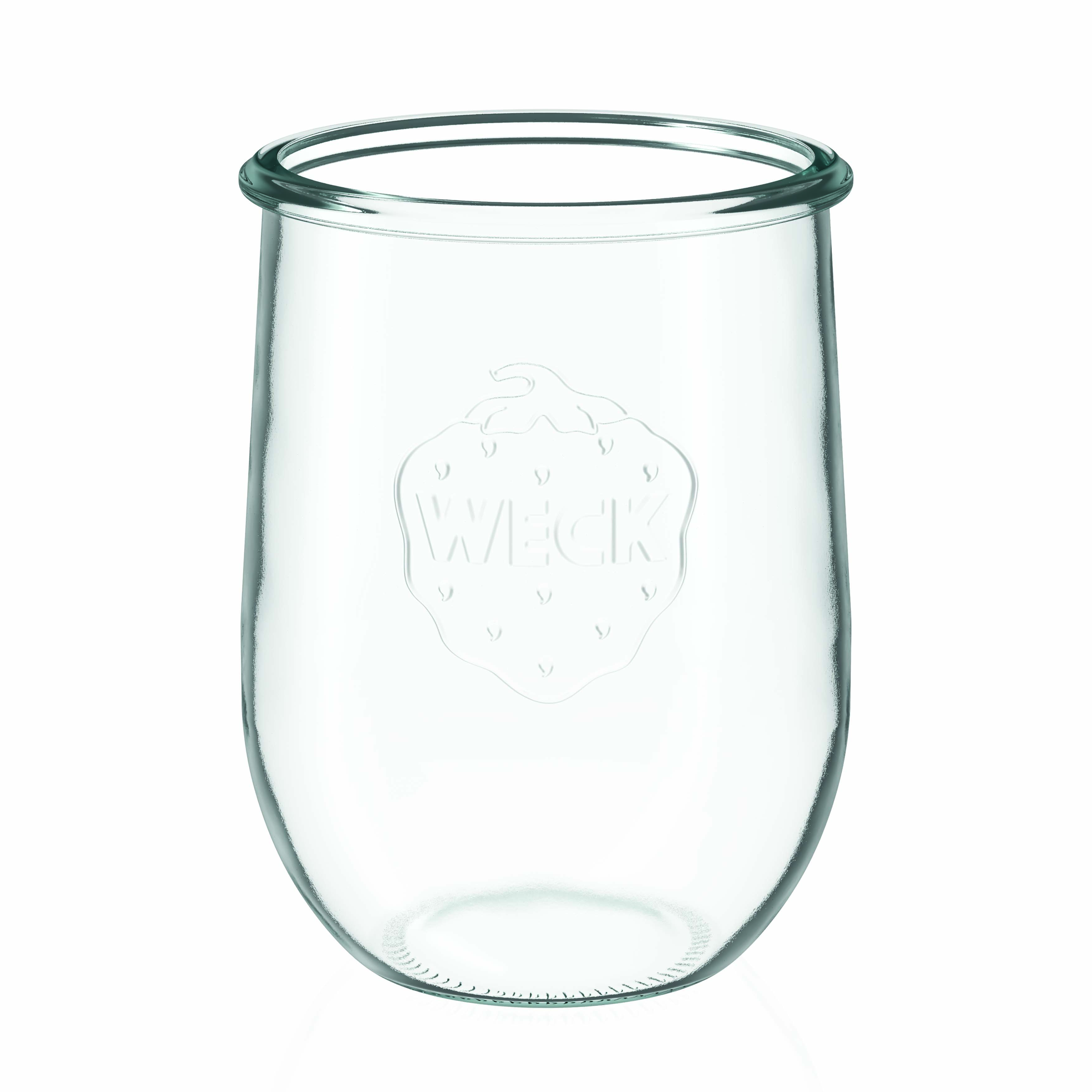 1.050 ml WECK-tulipan staklenka, otvor: okrugli rub
