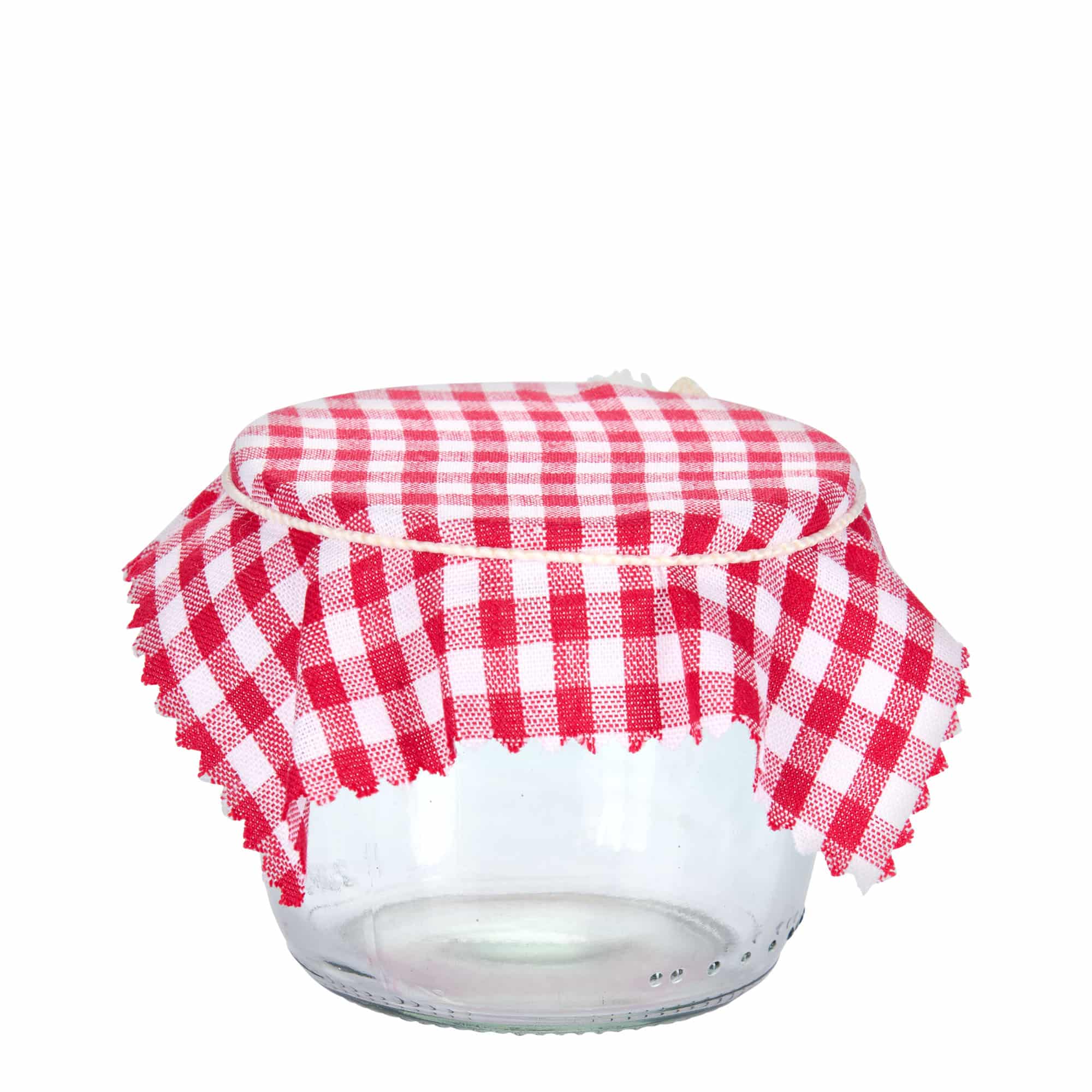 Tkaninska podloga karo uzorka 12x12, kvadratna, tekstil, crvena, otvor: TO38-TO53