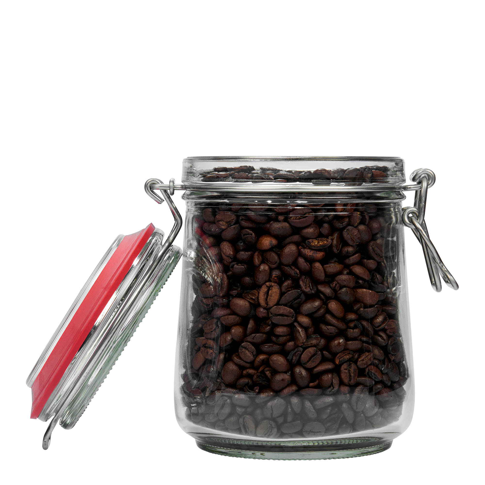 800 ml staklena tegla s žičanim zatvaračem #, grlo: žičani zatvarač