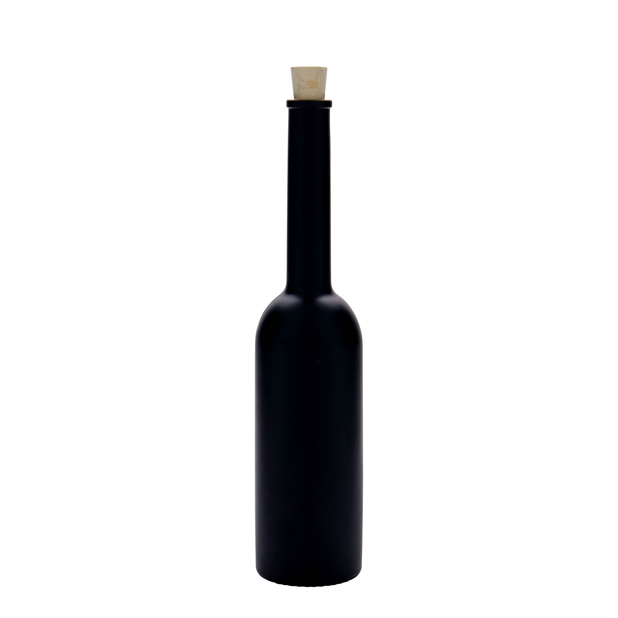200 ml staklena boca 'Opera', crna, grlo: pluta 200 ml staklena boca 'Opera', crna, grlo: pluta