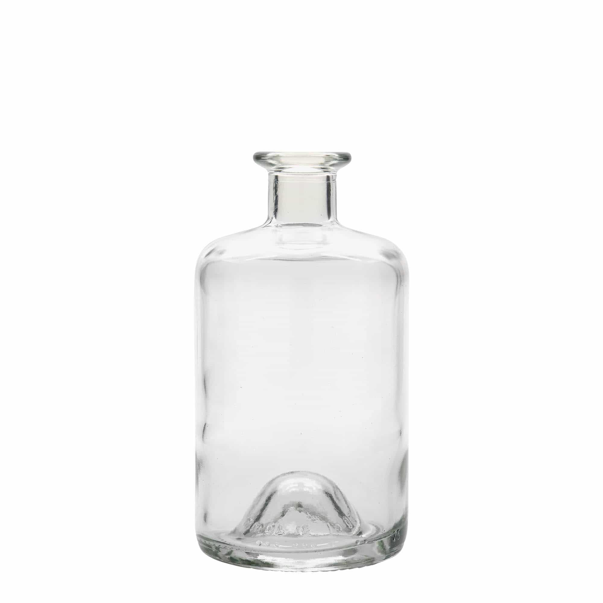Apotekarska staklena boca 500 ml, otvor: pluteni čep Apotekarska staklena boca 500 ml, otvor: pluteni čep