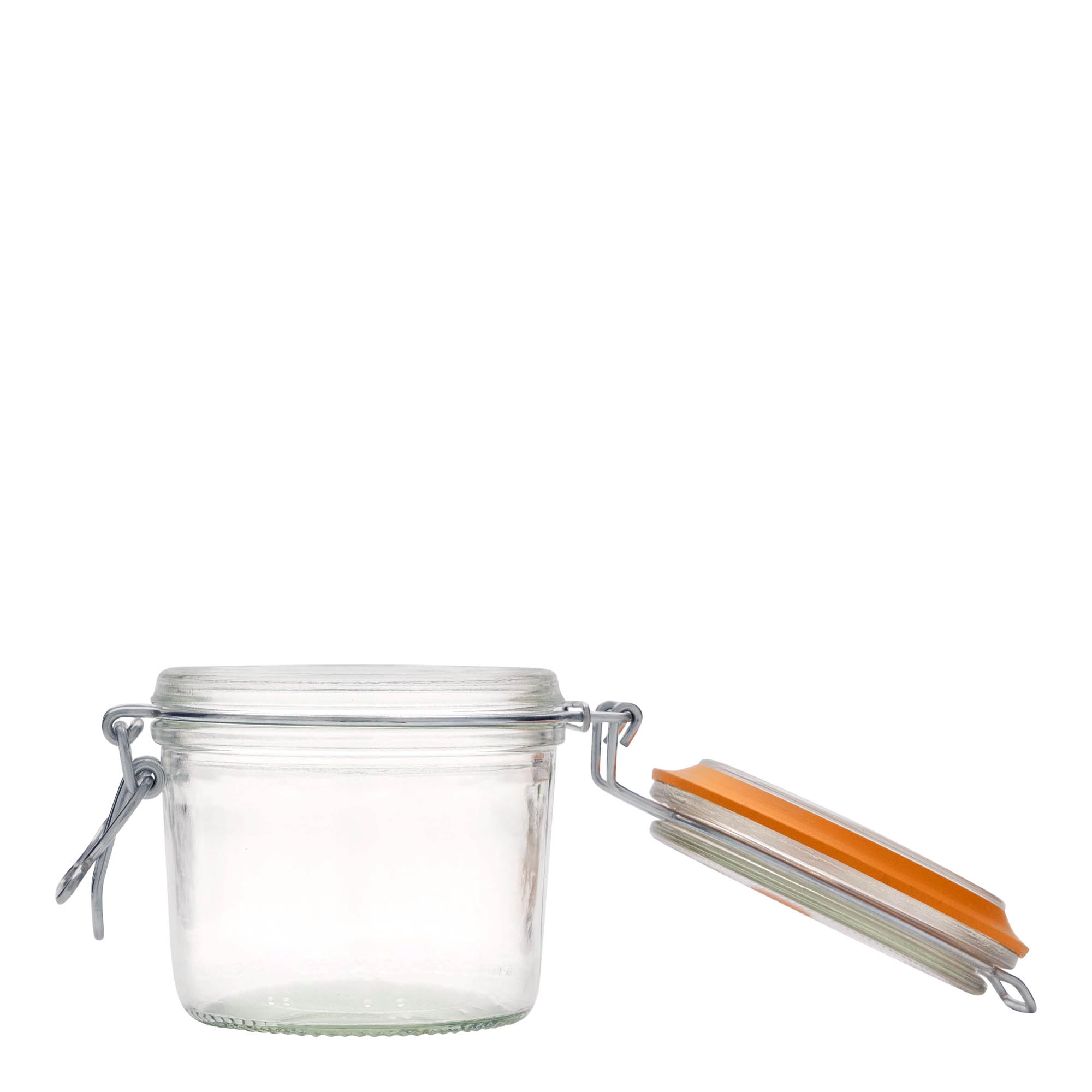 350 ml staklenka s metalnim zatvaračem 'Le Parfait Super Terrine', otvor: metalni zatvarač s žičanim kopčama 350 ml staklenka s metalnim zatvaračem 'Le Parfait Super Terrine', otvor: metalni zatvarač s žičanim kopčama