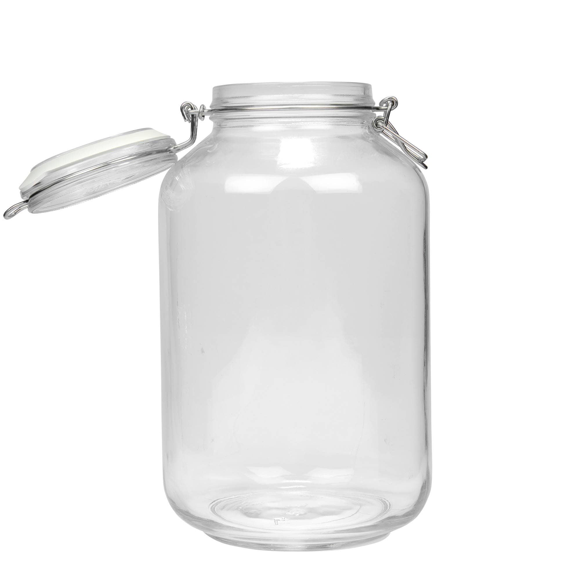 4.000 ml staklena tegla s žičanim zatvaračem 'Fido', otvor: žičani zatvarač