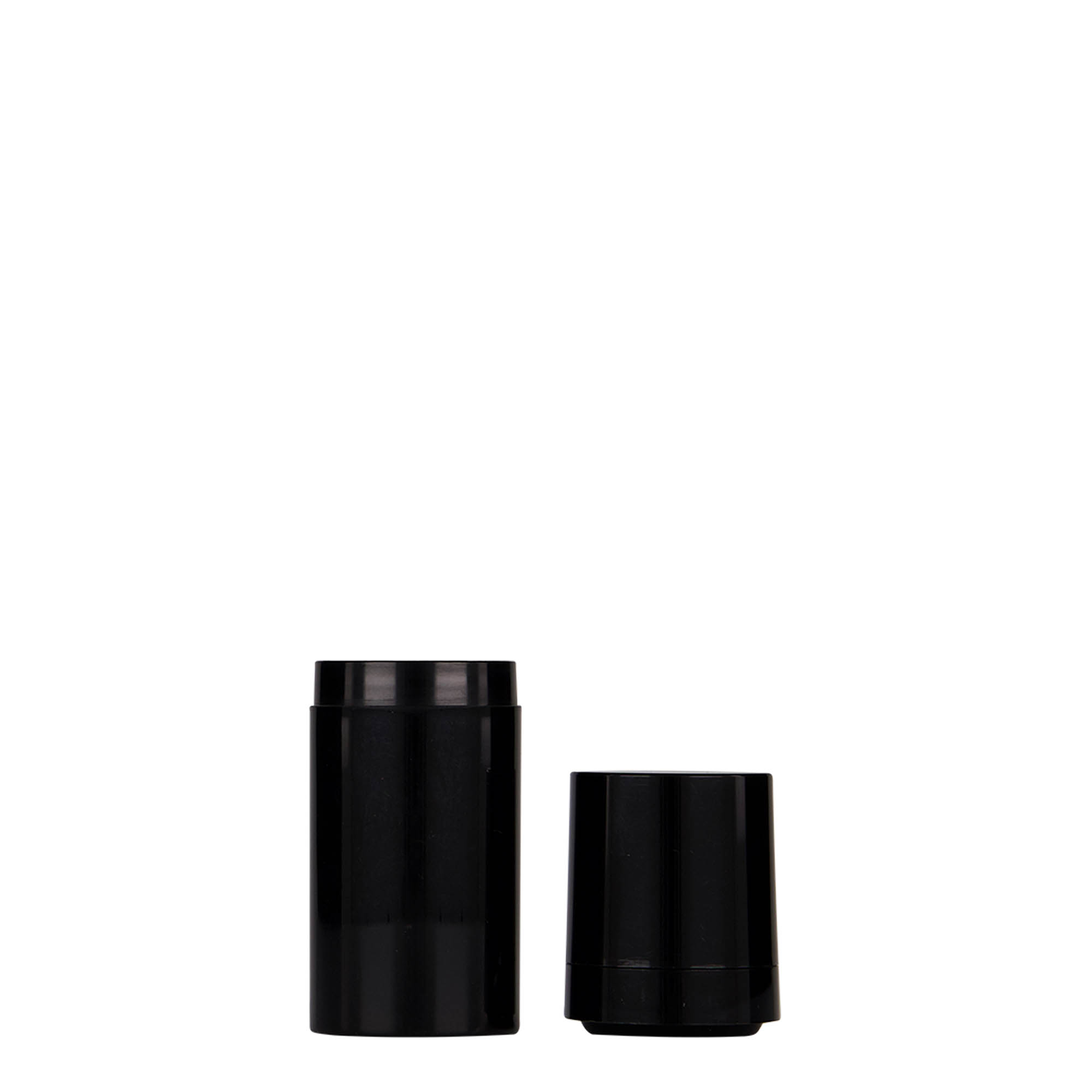 15 ml Airless dozirnik 'Micro', PP-plastika, crni