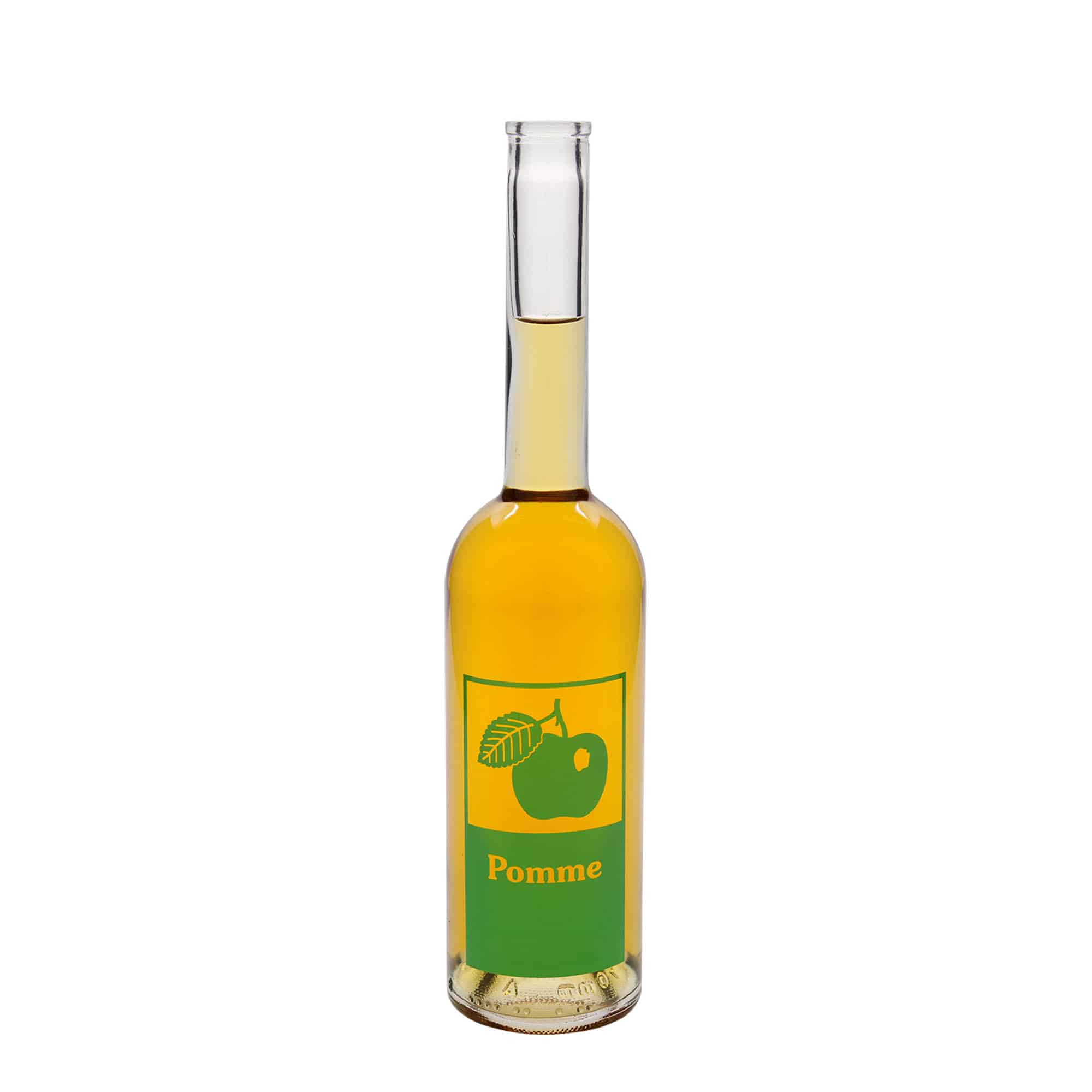 500 ml staklena boca 'Opera', motiv: jabuka, grlo: čep