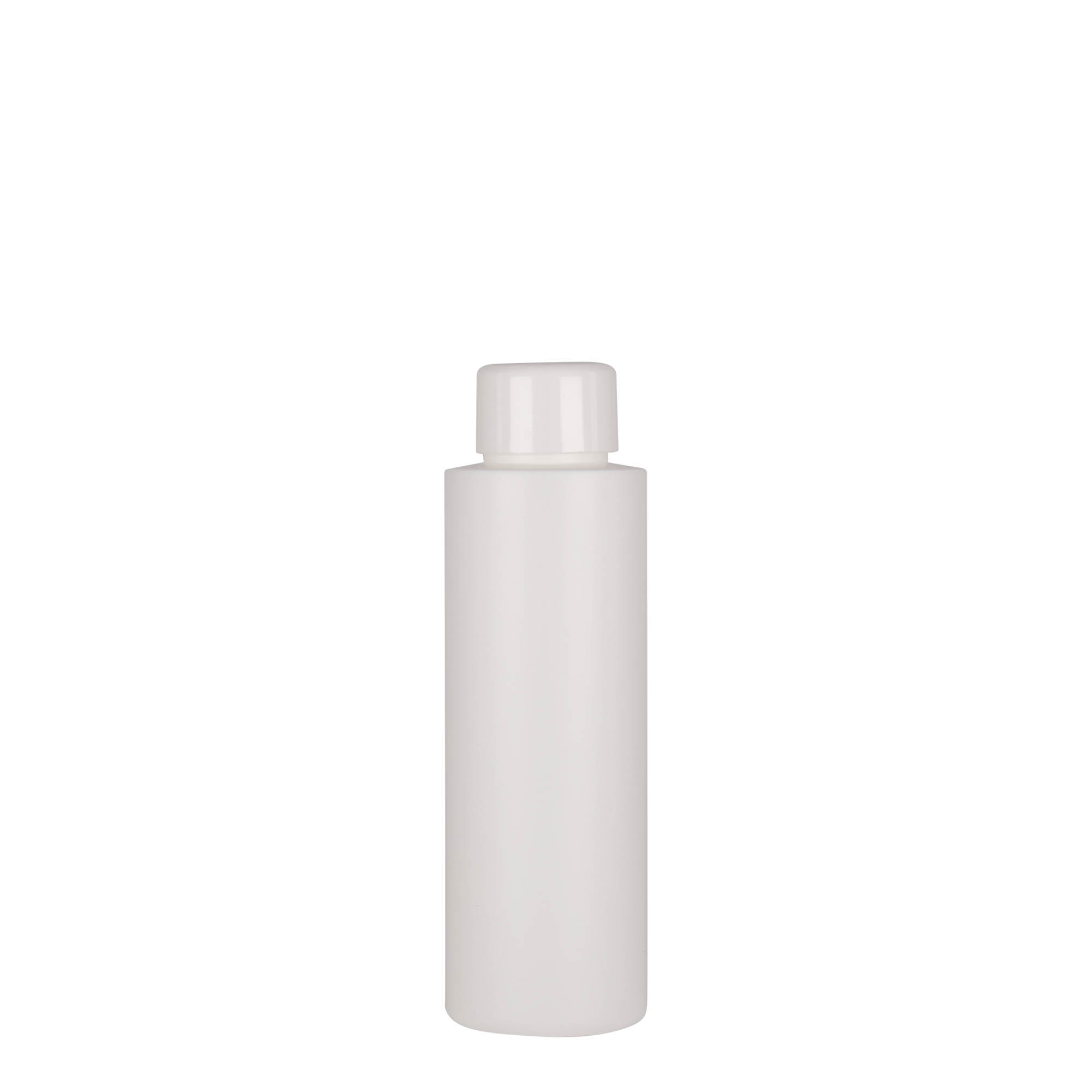 100 ml plastična bočica 'Pipe', HDPE, bijela, grlo: 24/410