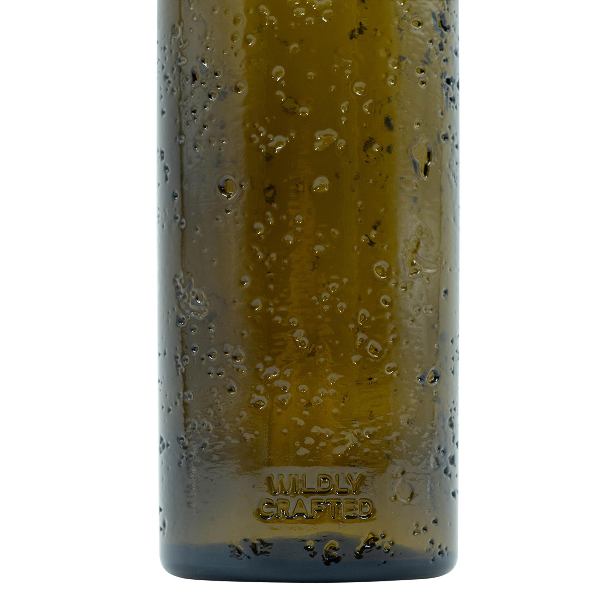 500 ml divlje izrađena staklena boca 'Bobber Jr', smeđa, otvor: plutajući čep