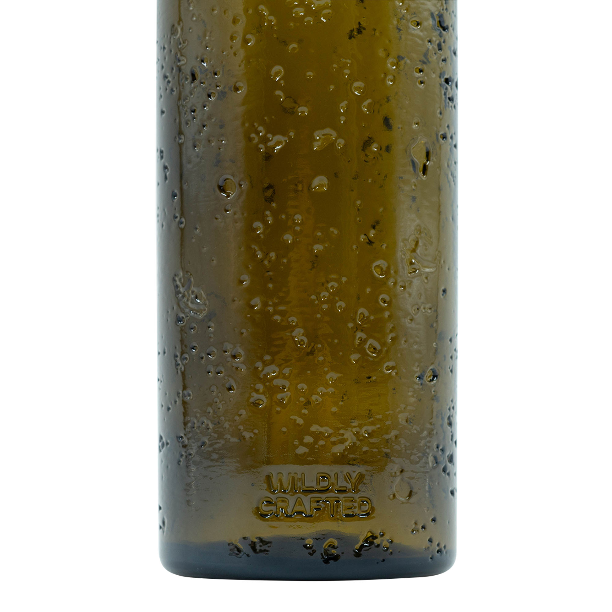 500 ml divlje izrađena staklena boca 'Bobber Jr', smeđa, otvor: plutajući čep