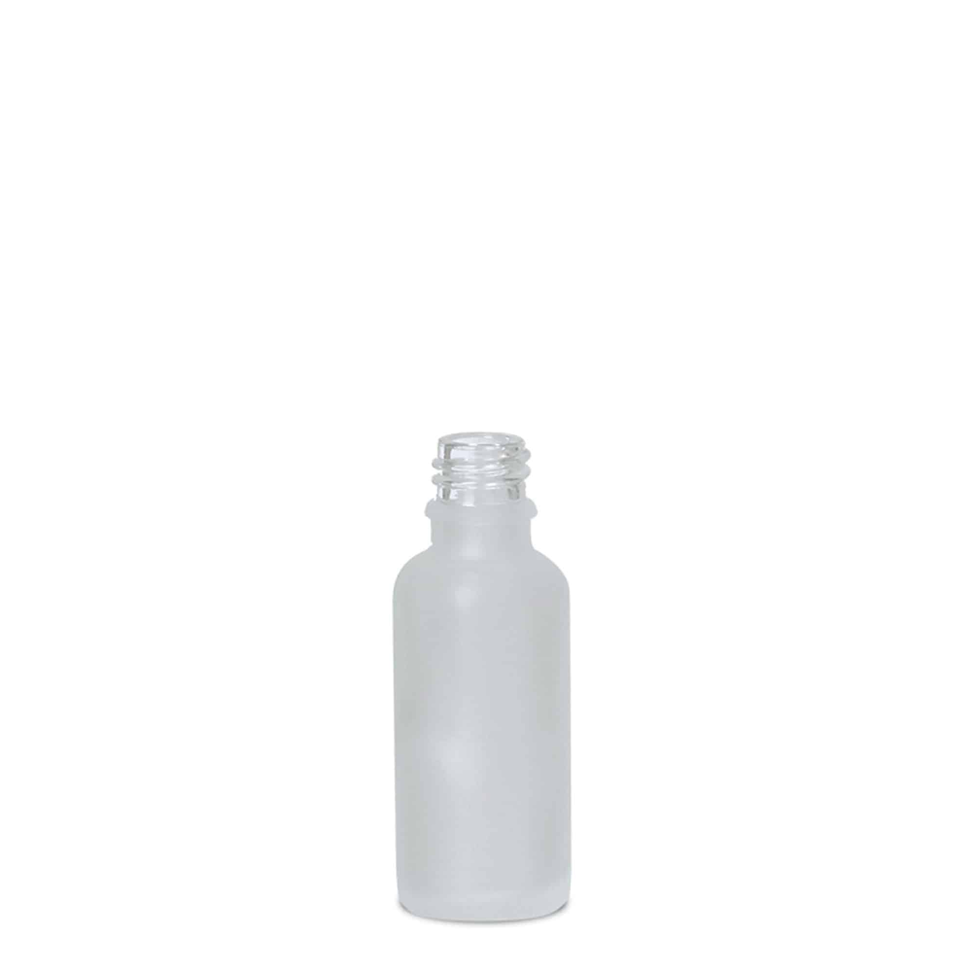 30 ml medicinska bočica, staklena, matirana, otvor: DIN 18