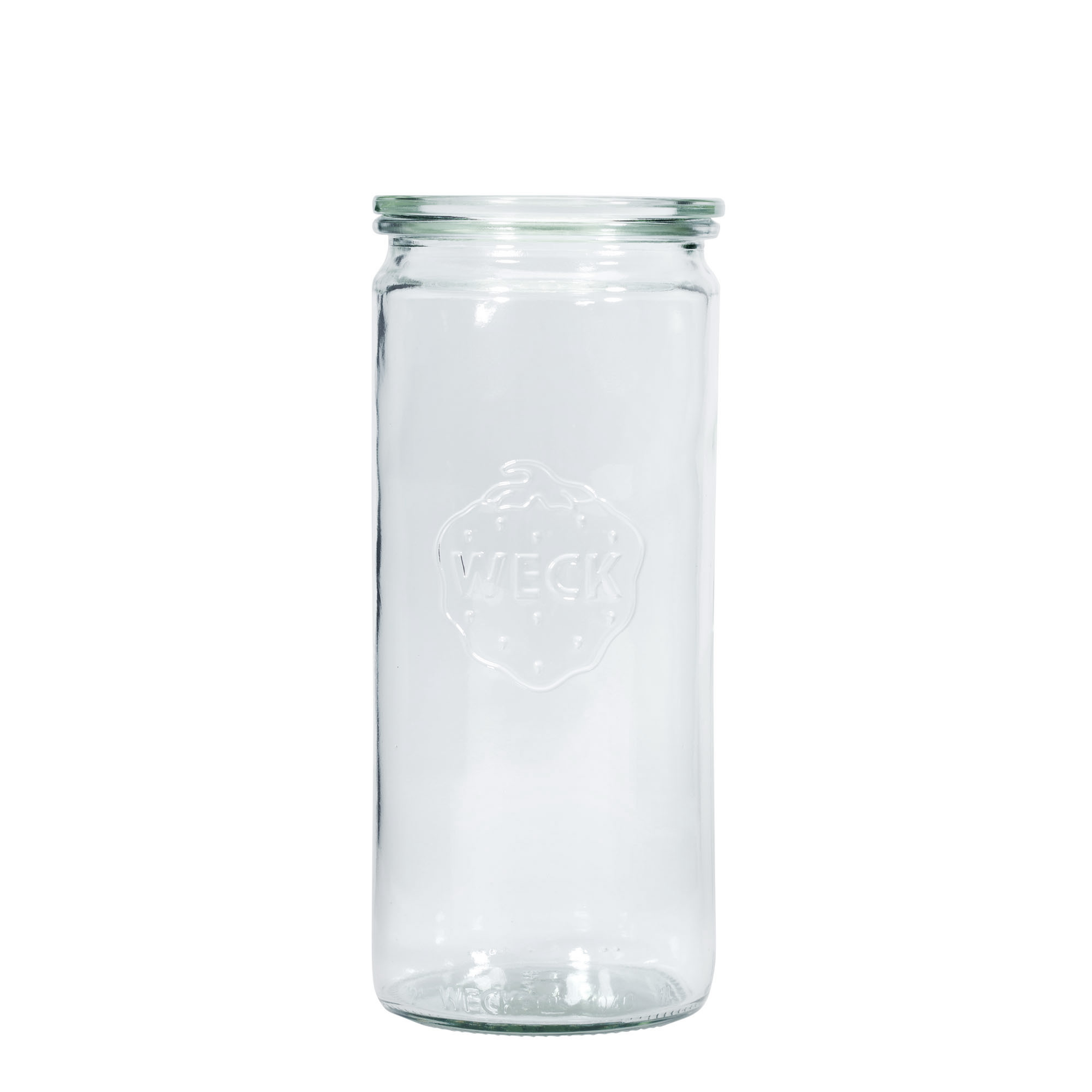 1.040 ml WECK cilindar staklena posuda, otvor: okrugli rub