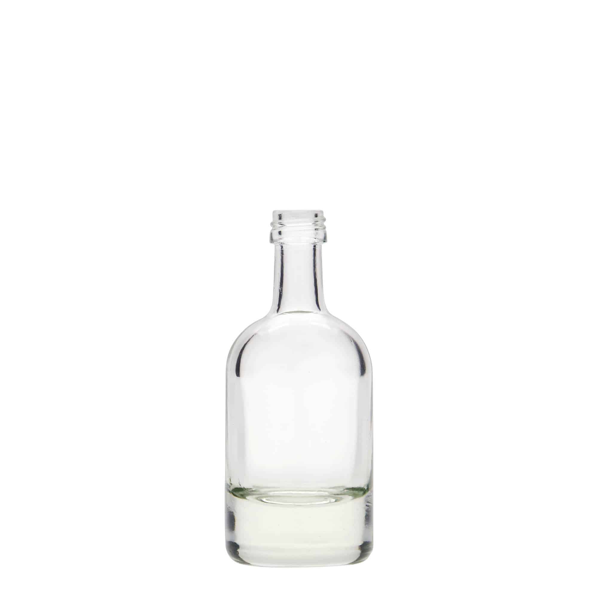 Staklena boca 50 ml 'Linea Uno', otvor: PP 18 Staklena boca 50 ml 'Linea Uno', otvor: PP 18