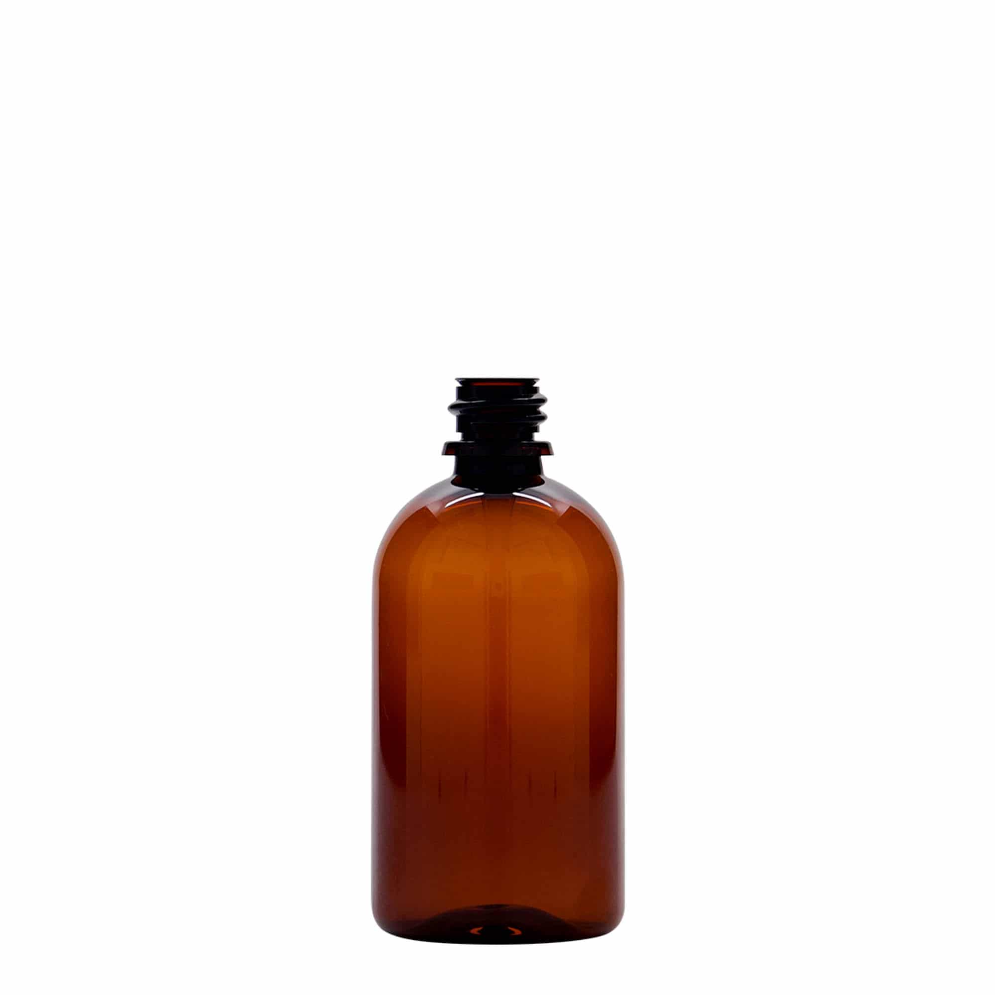 PET farmaceutska boca 100 ml 'Easy Living', smeđa, plastika, otvor: DIN 18 PET farmaceutska boca 100 ml 'Easy Living', smeđa, plastika, otvor: DIN 18