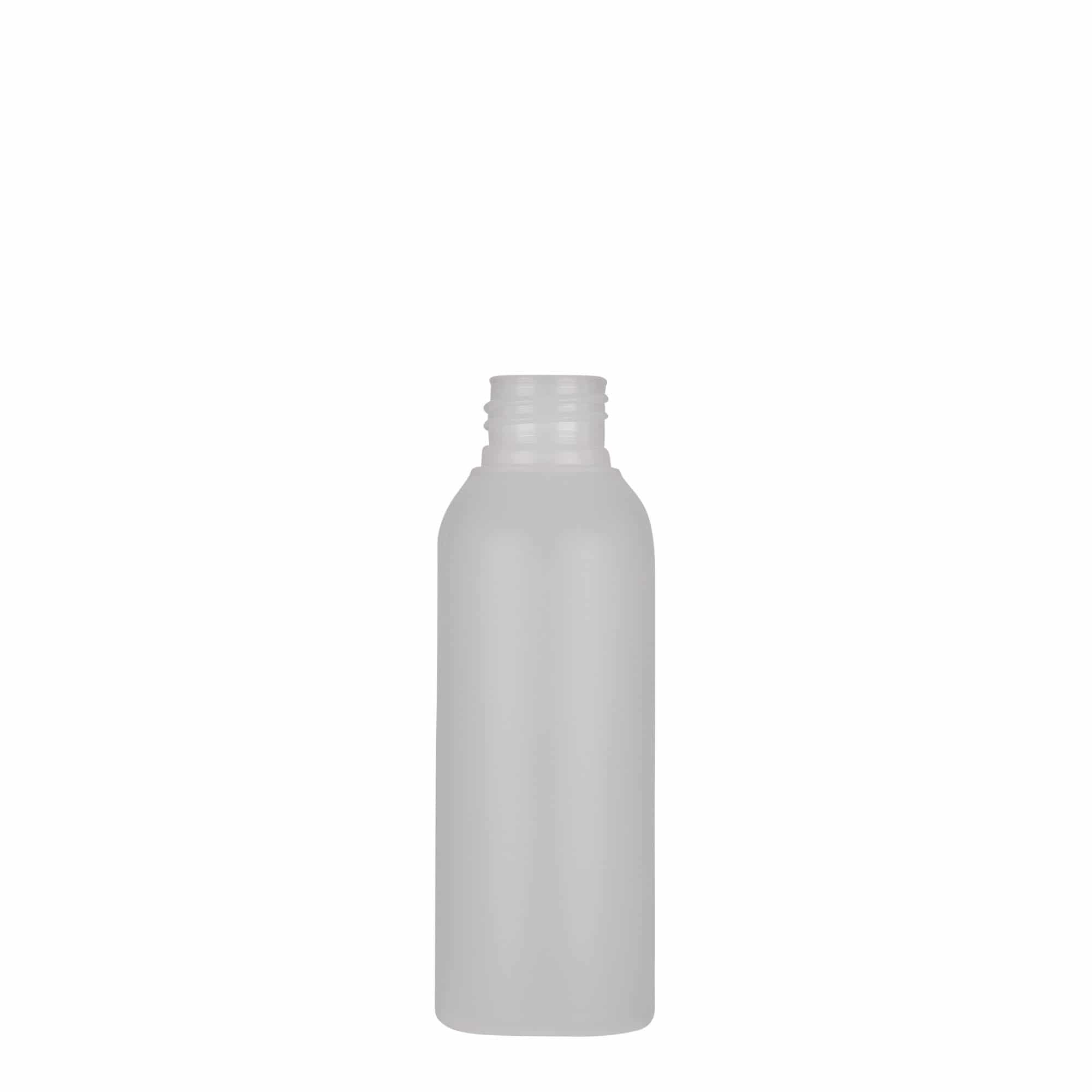 100 ml plastična boca 'Tuffy', HDPE, prirodna, grlo: 24/410