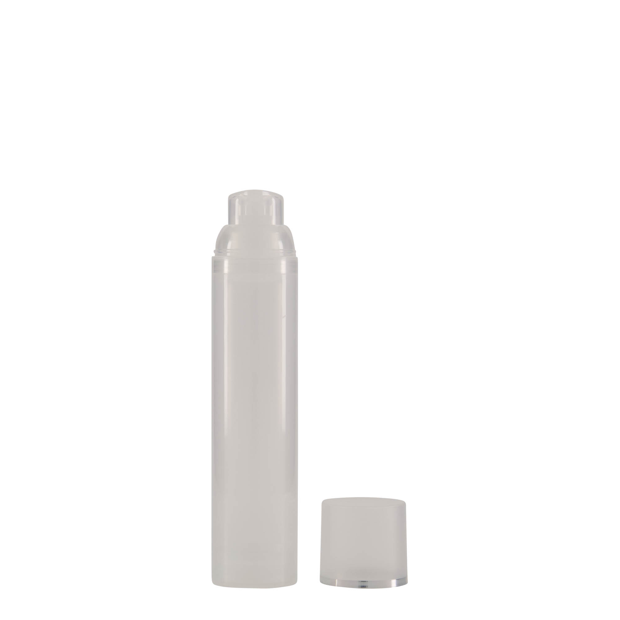 100 ml Airless dozirnik 'Mezzo', PP-plastika, prirodna boja