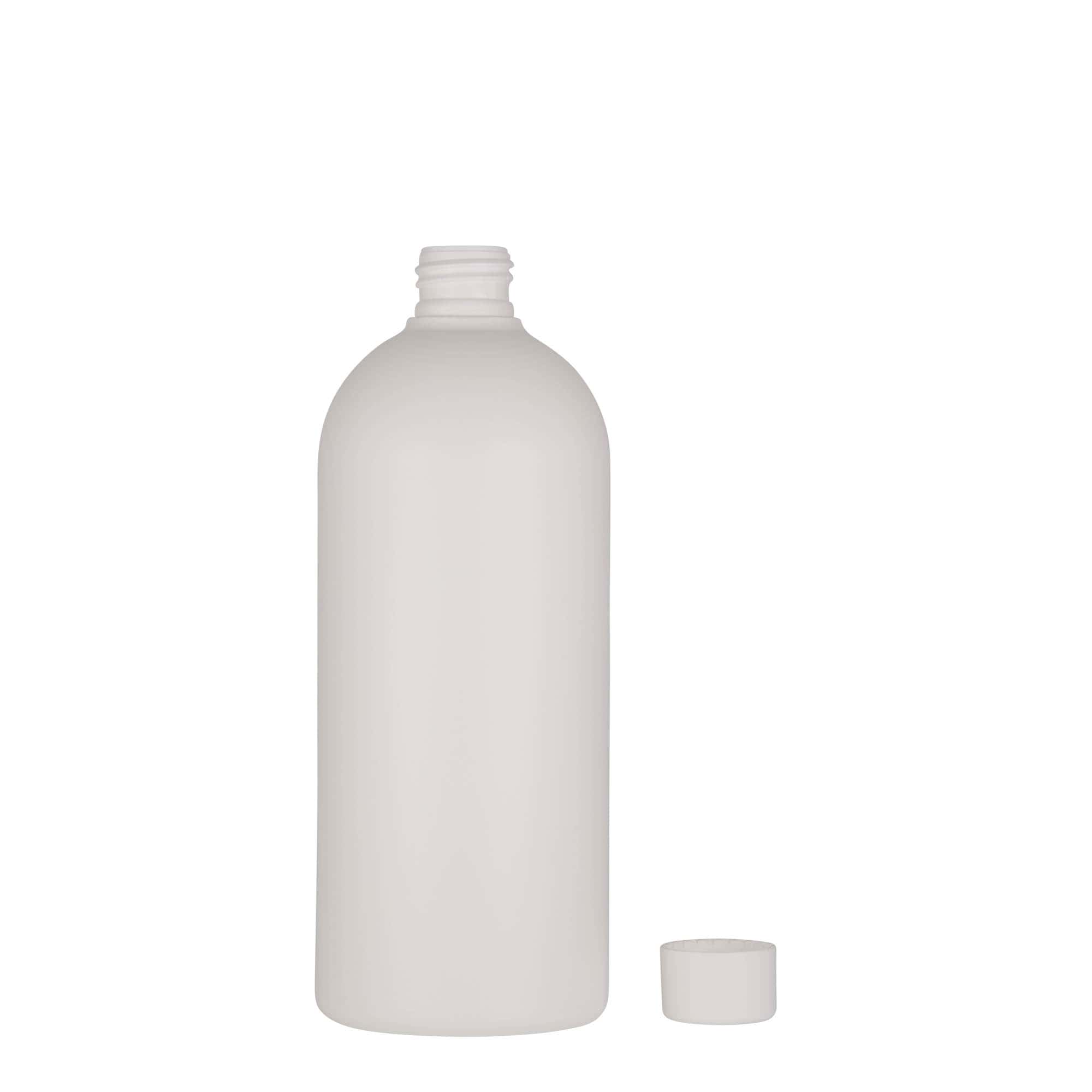 Plastična boca 500 ml 'Tuffy', HDPE, bijela, otvor: GPI 24/410