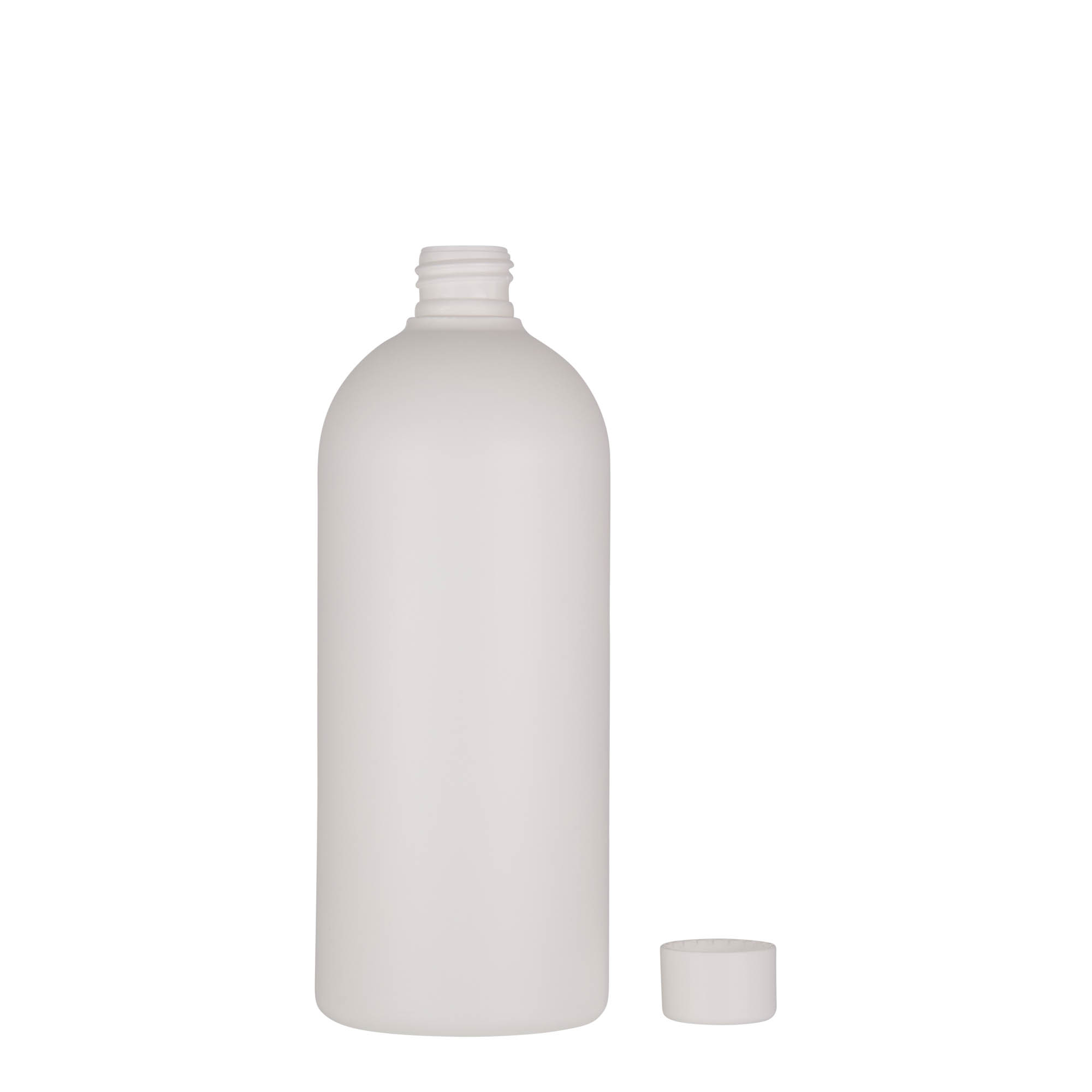 500 ml plastična boca 'Tuffy', HDPE, bijela, grlo: 24/410 500 ml plastična boca 'Tuffy', HDPE, bijela, grlo: 24/410