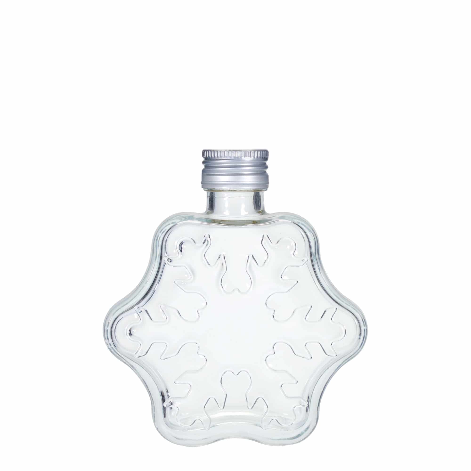 200 ml staklena boca 'Snježna pahuljica', otvor: PP 28